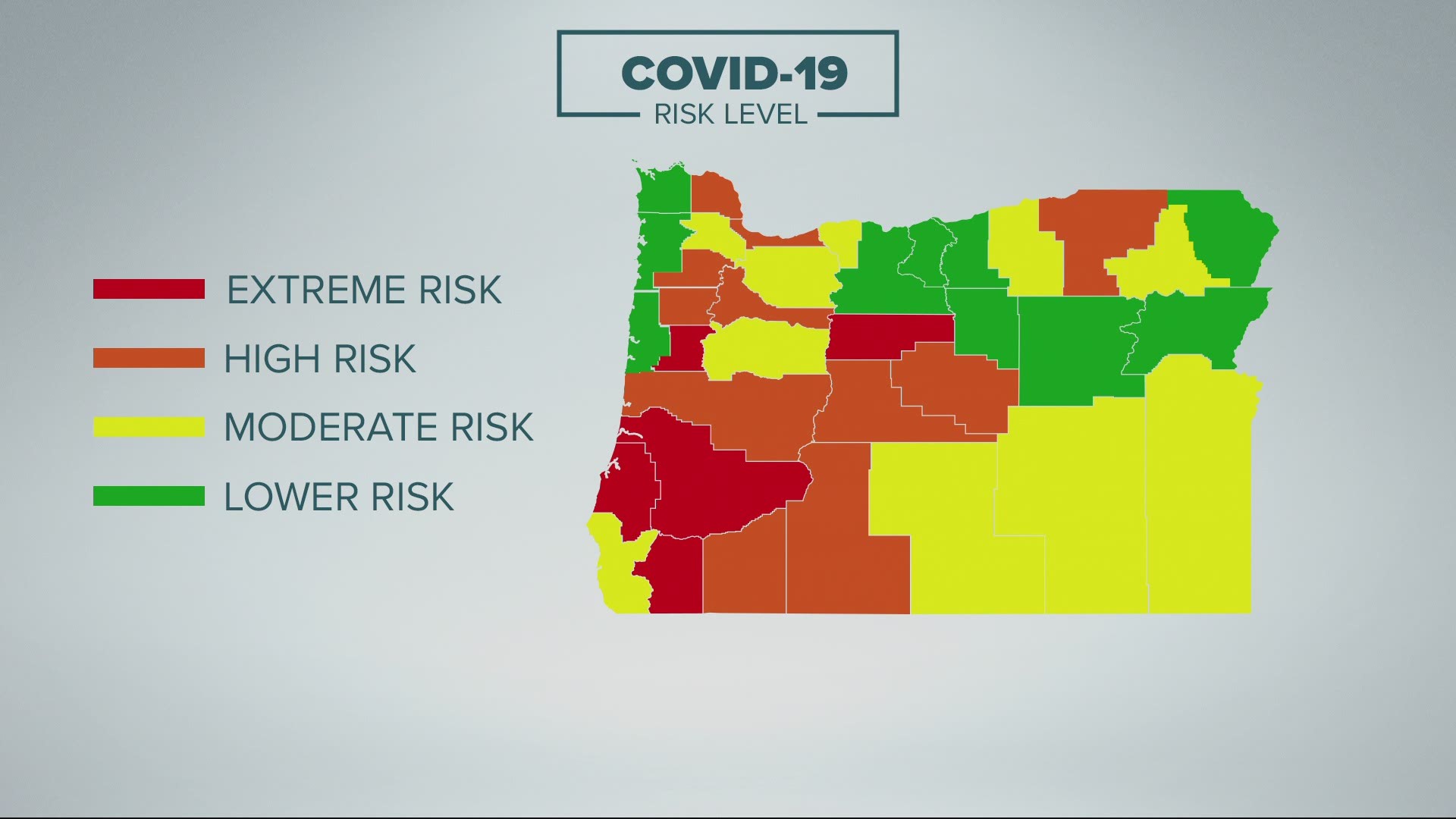 Restaurants and bars in Oregon have started to reopen for indoor dining. Gov. Brown said those businesses won't have to shut down right away if cases go back up.