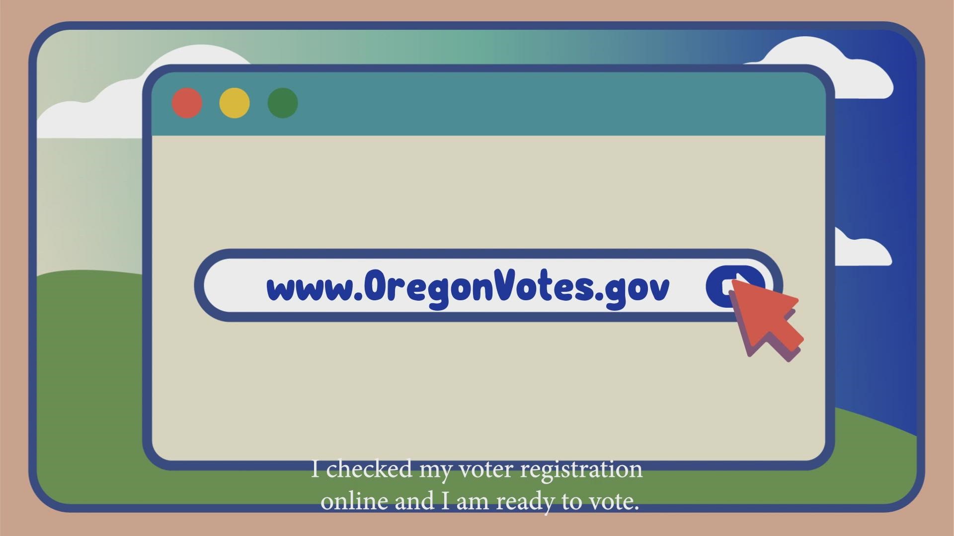 The Oregon Secretary of State' s office released a series of PSAs to combat election misinformation.