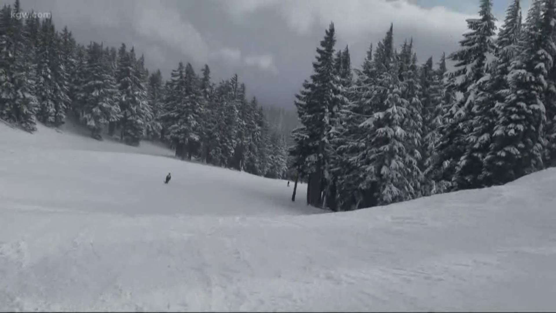 Ski resorts are open and more snow is expected.