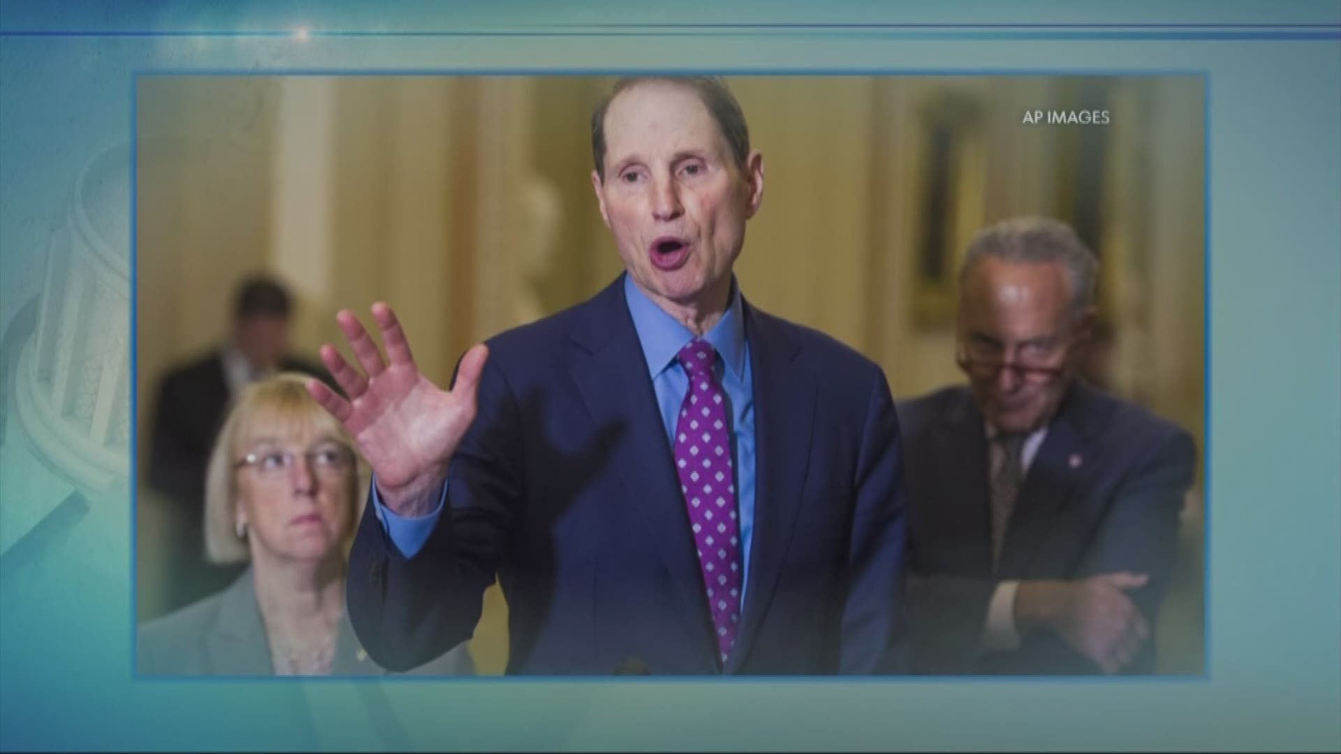 U.S. Democratic Senator from Oregon Ron Wyden discusses President Trump's national emergency declaration to pay for a border wall.