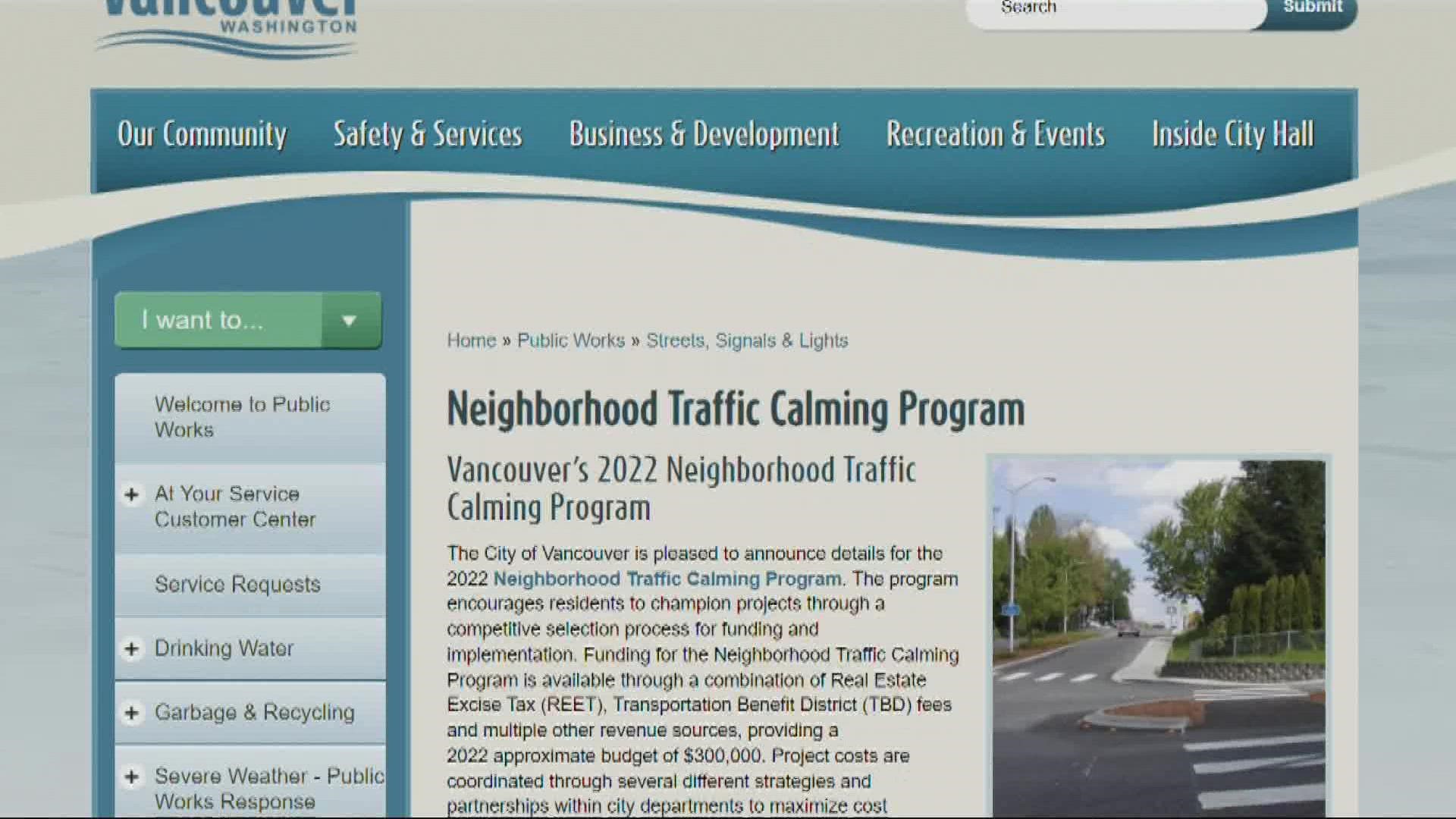 A Vancouver program is hoping to improve dangerous driving in its neighborhoods.