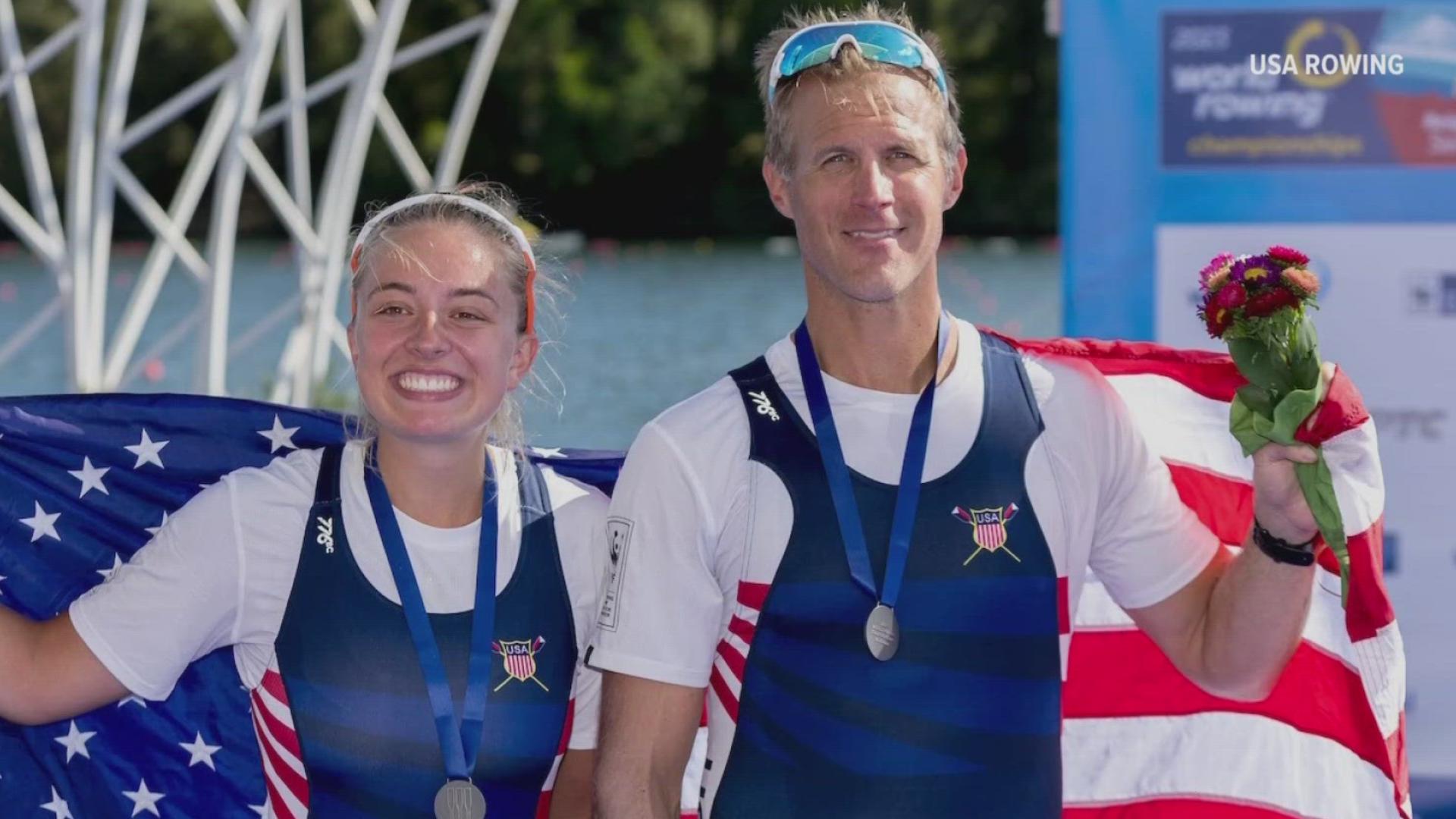 Todd Vogt was diagnosed with Parkinson's disease in 2018. He will compete in the Mixed Double Sculls in his division.