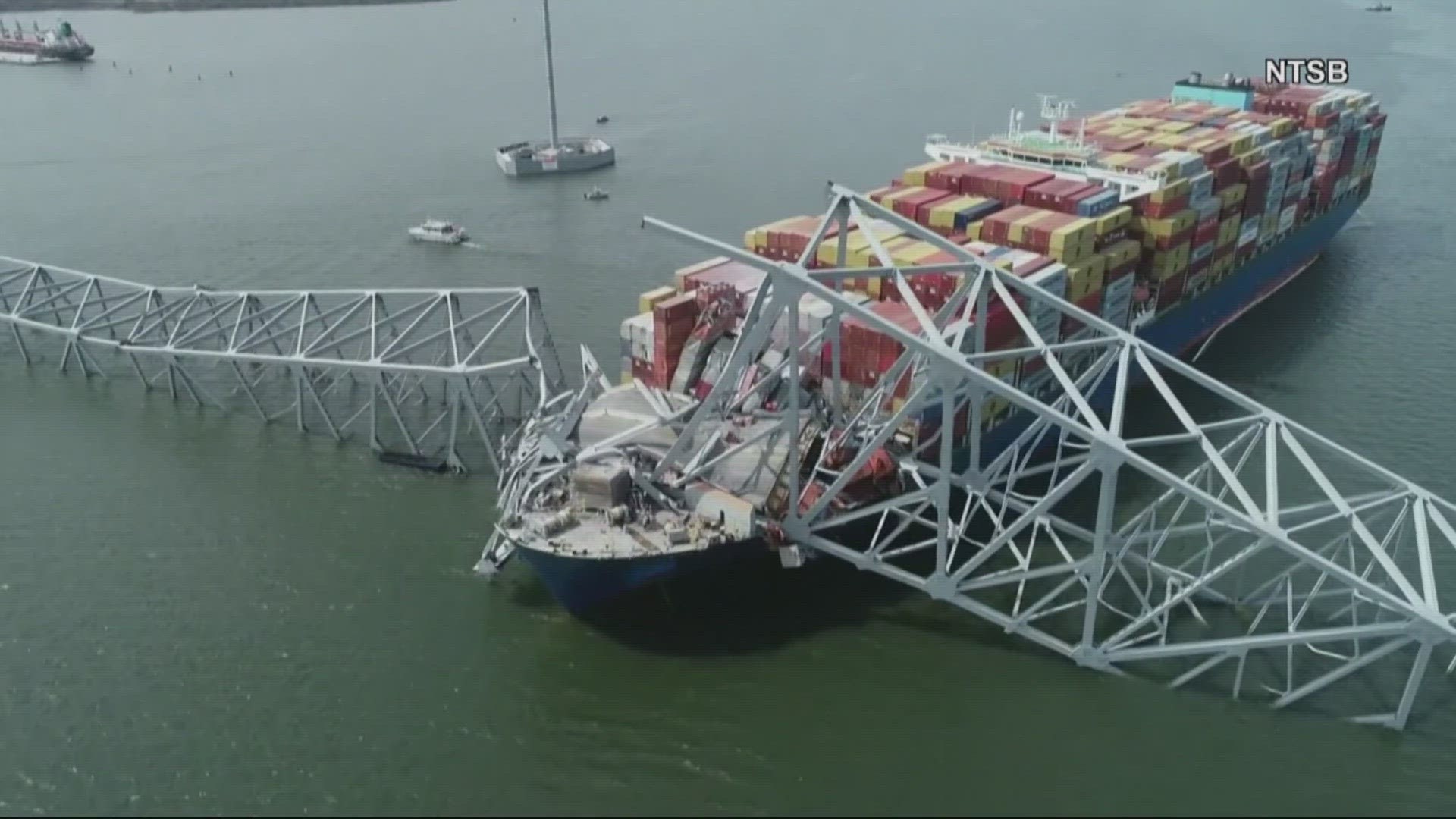 Two bodies have been recovered following the collapse of the Francis Scott Key Bridge in Baltimore. The bodies were found in a truck about 25 feet underwater.