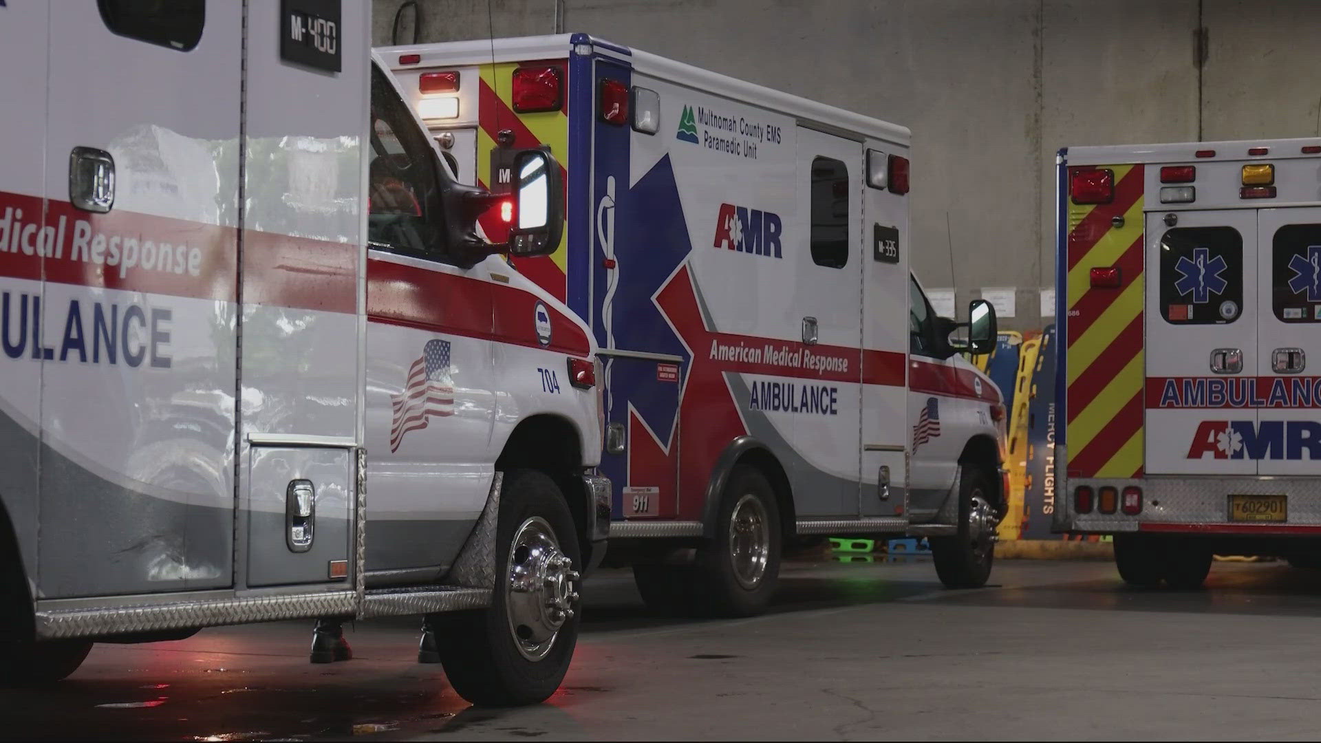 County leaders will allow the ambulance company to continue using a hybrid staffing model of one paramedic and one EMT.