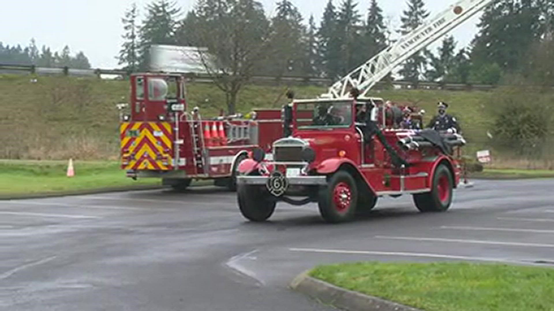 A firefighter with Clark County Fire District 6 lost his battle with cancer earlier this month. KGW's Joe Raineri reports.