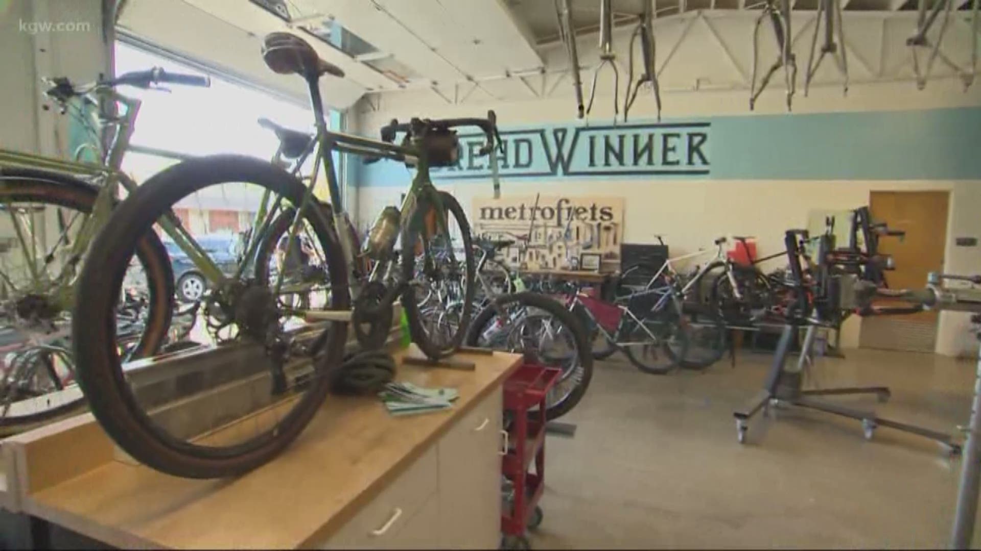 A custom bike show at Portland's Breadwinner Cycles