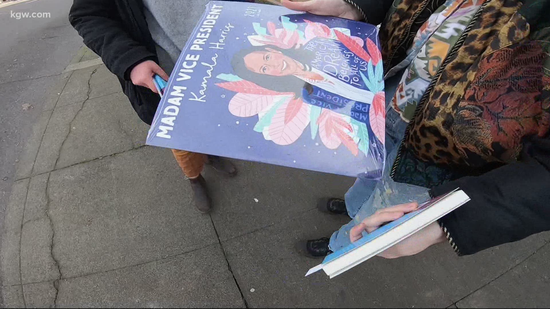 A Portland bookstore marks inauguration day with the gift of words. KGW spoke with the owners of Broadway Books about their second Inauguration Day book giveaway.
