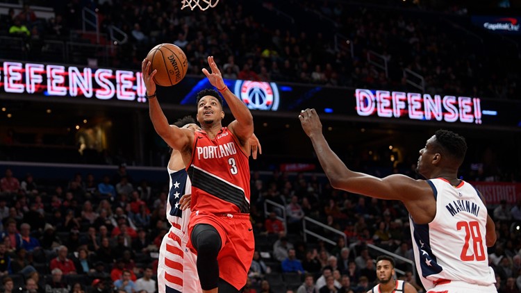 Portland Trail Blazers Guard Cj Mccollum Sprains Ankle Kgw Com