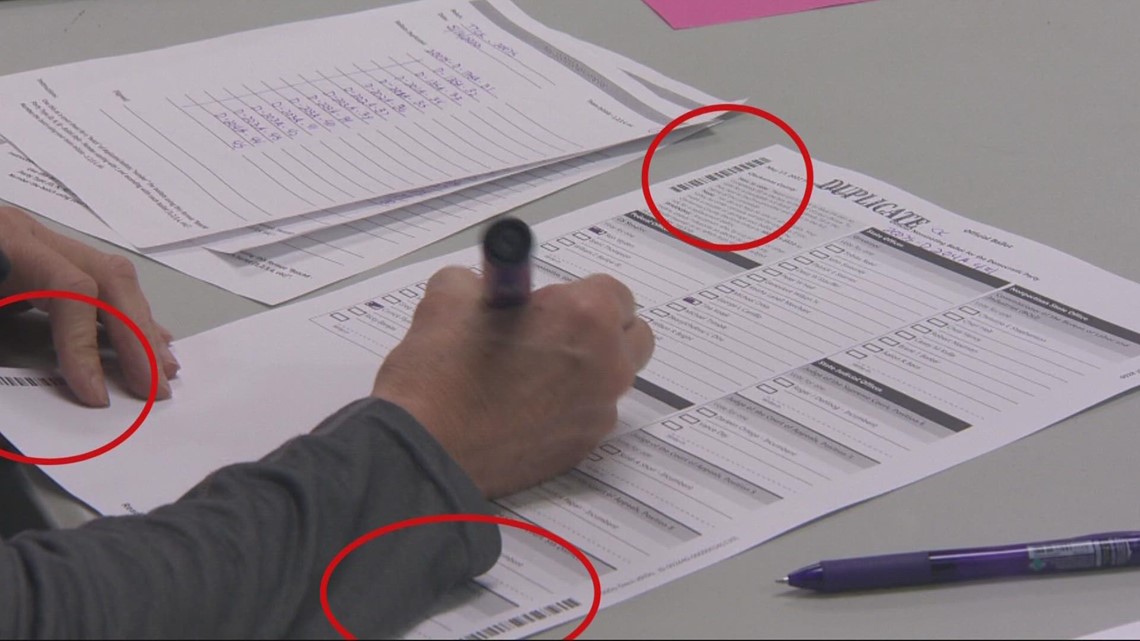 Blurry ballots in Clackamas County could delay election results | kgw.com