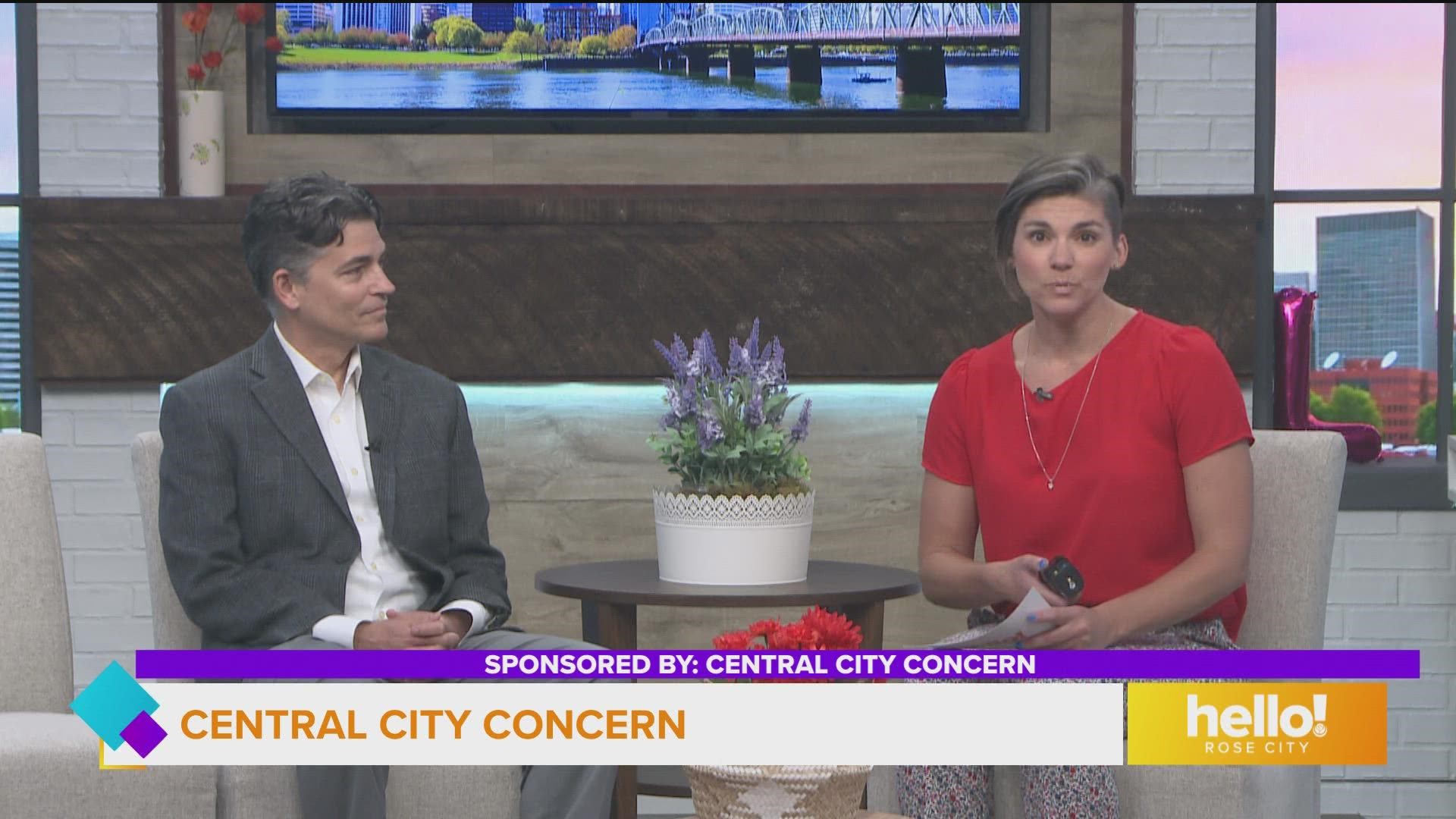 Central City Concern's President and CEO, Dr. Andy Mendenhall discusses the non-profit's goal to end homelessness in Portland.