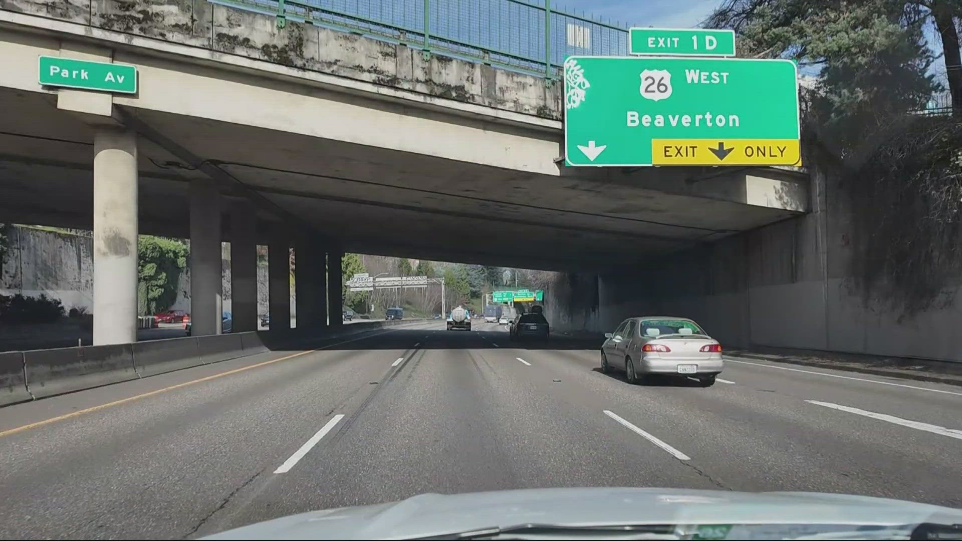 ODOT says highway graffiti removal will take a backseat to safety
