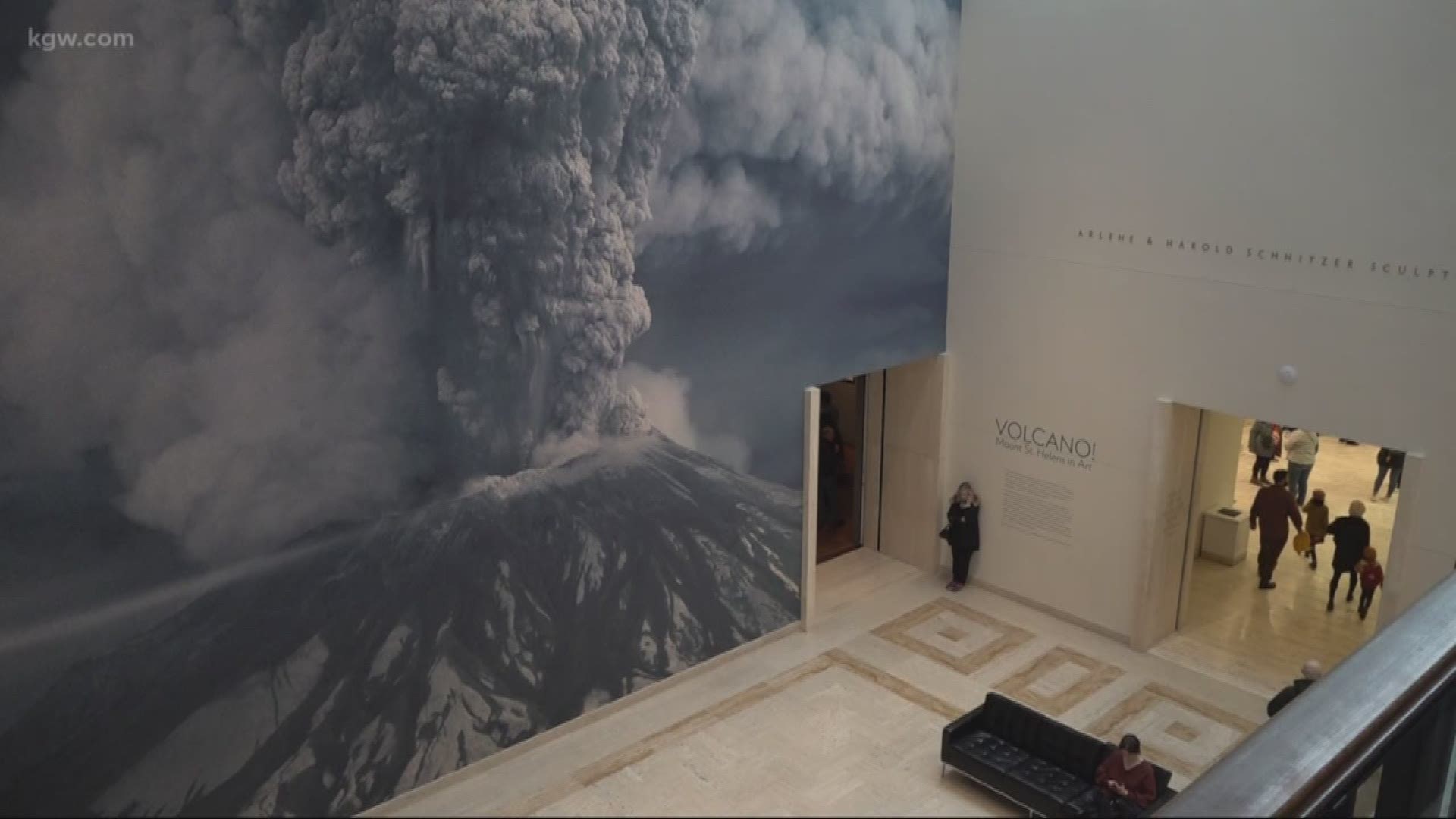 It was 40 years ago this year that Mt. St. Helens erupted. The Portland Art Museum is marking the anniversary with a special exhibit.