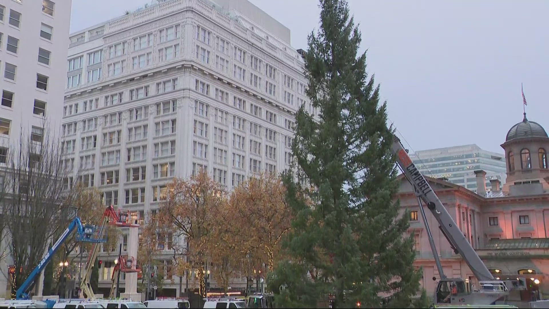 Mayor Ted Wheeler is hoping this holiday season is good for downtown Portland's businesses.