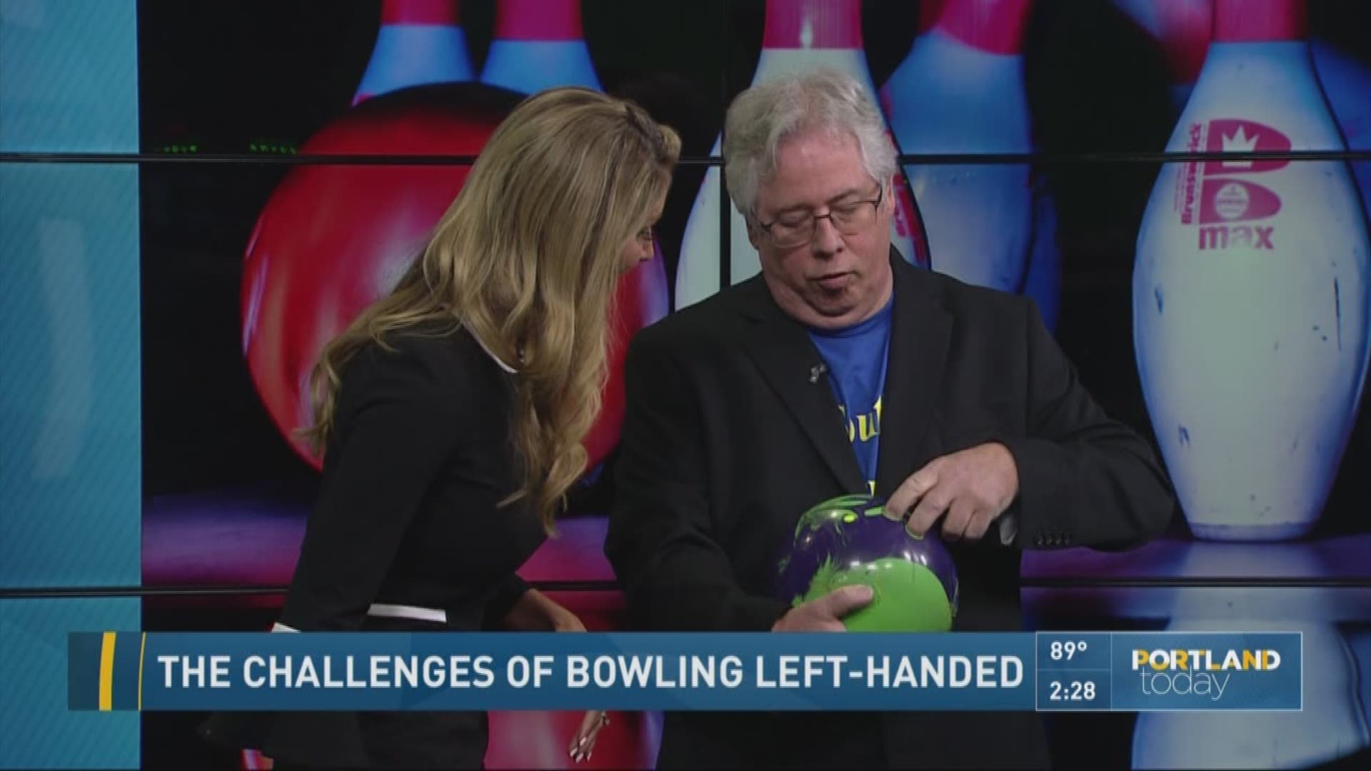 The challenges of bowling left handed