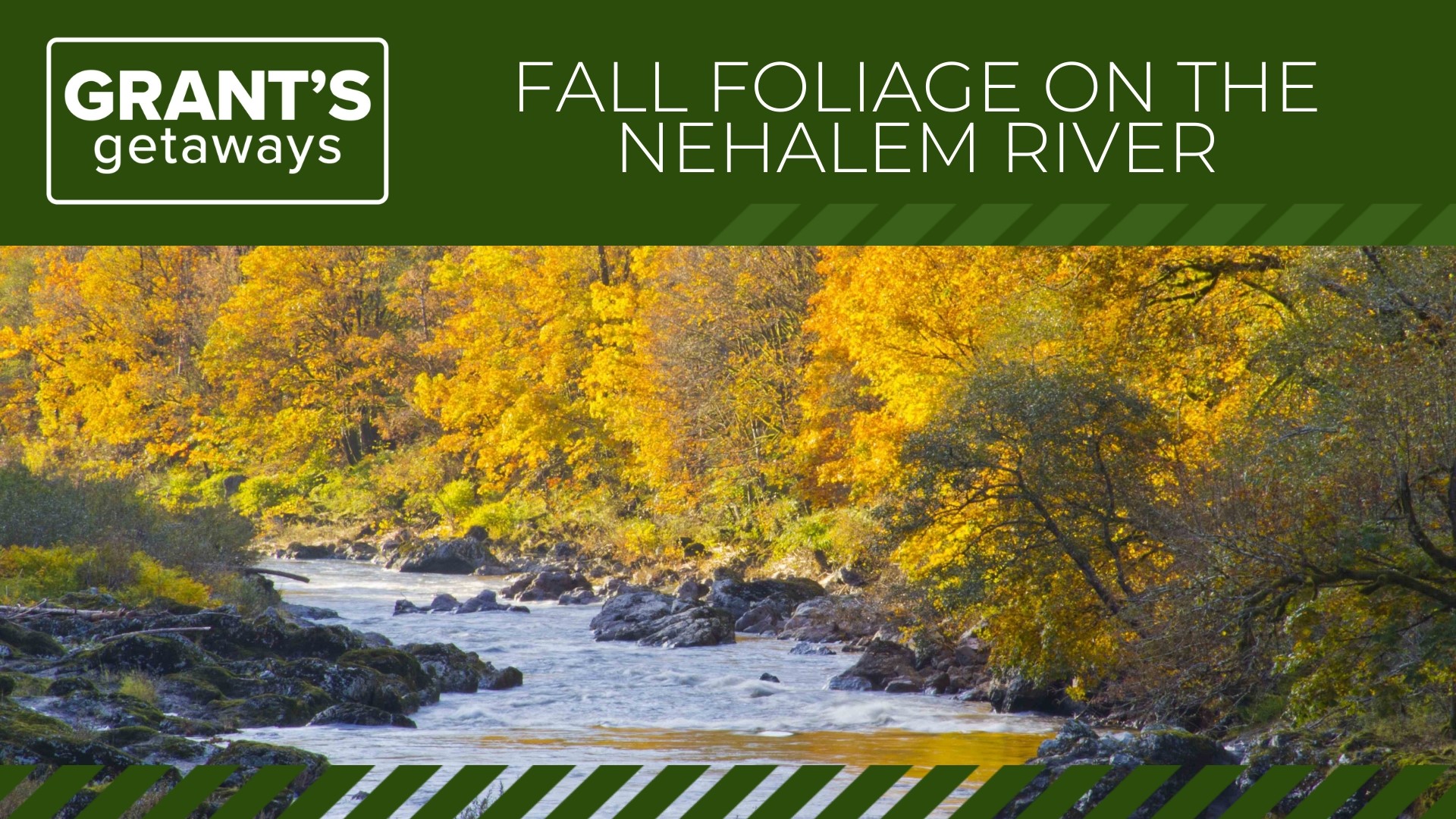A scenic 30-mile drive along the river takes you through some of Oregon's most splendid sights of the fall season.