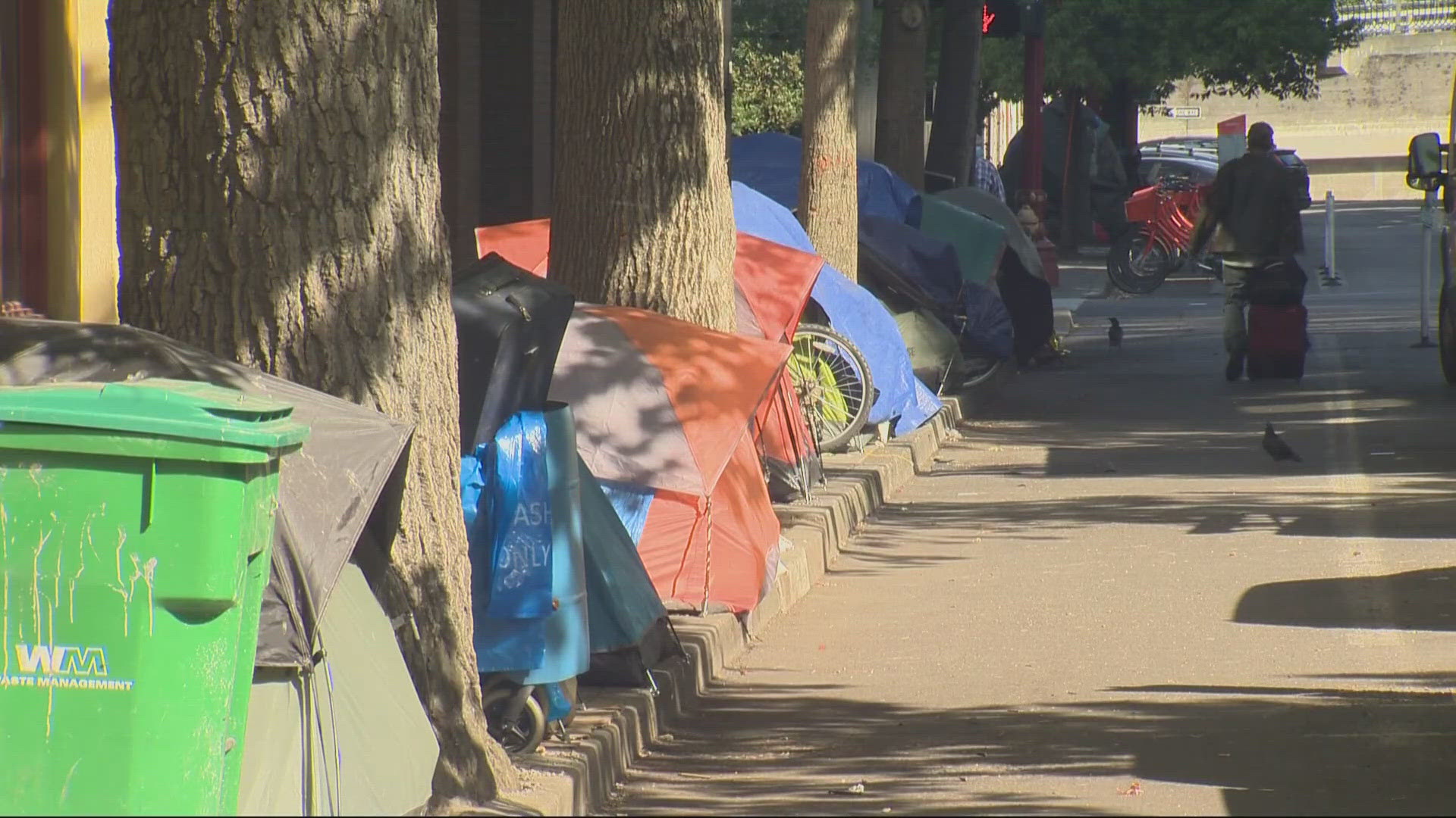 In the past year, the county has supplied more than 24,000 tarps and more than 6,500 tents, with Central City Concern receiving the most.