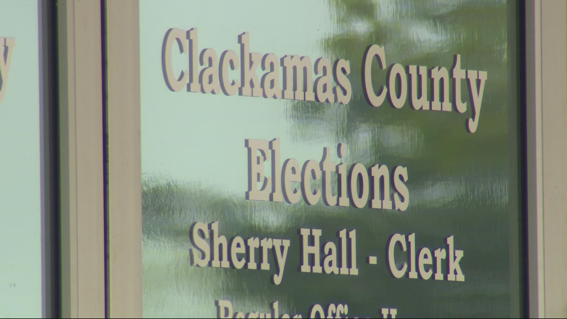 County elections workers were hardly able to make a dent in the marred ballots last night, but Clerk Sherry Hall says they are now prepared to move more quickly.