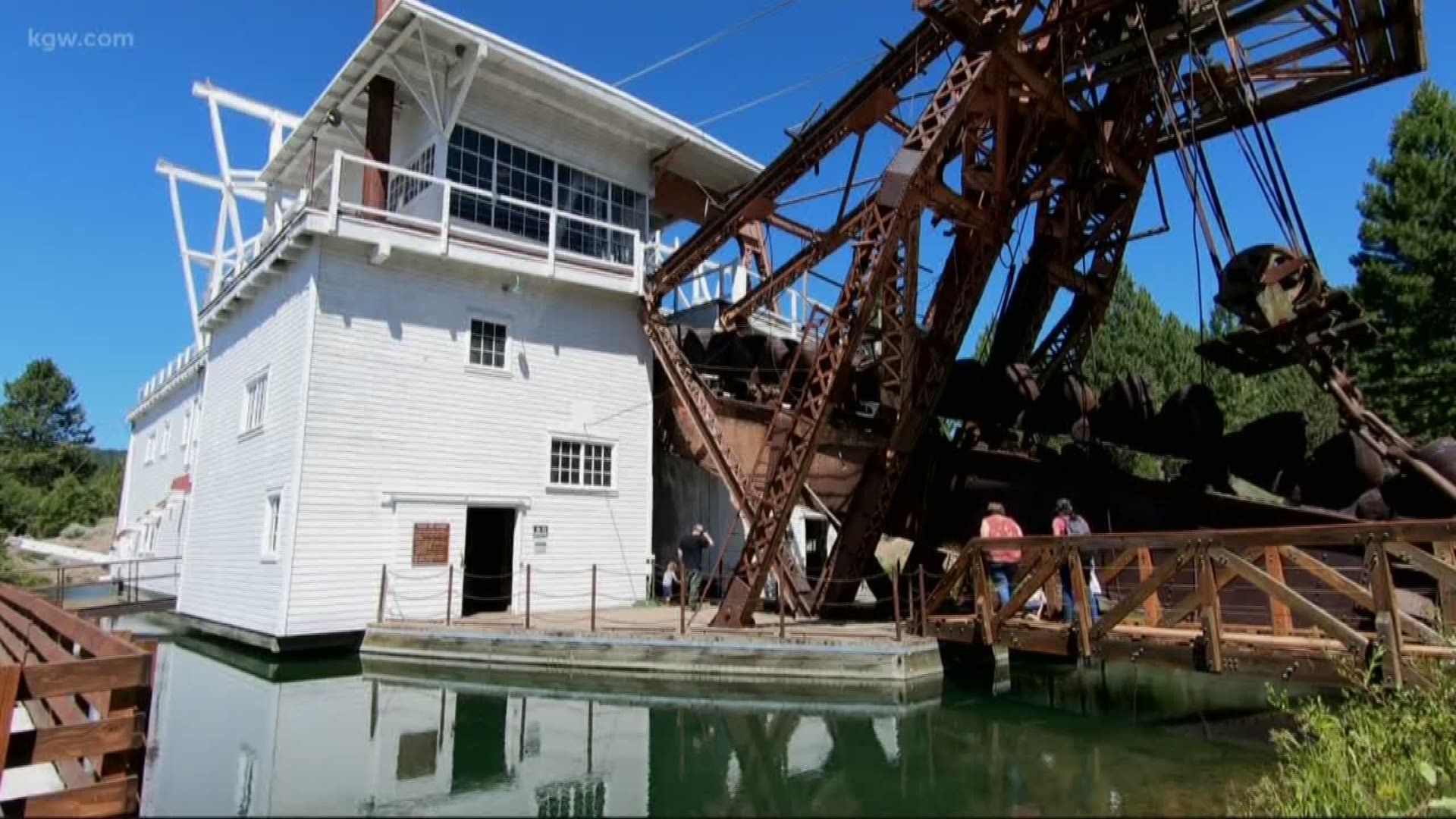 Matt heads to Baker City. Today he checks out the Sumpter Dredge.