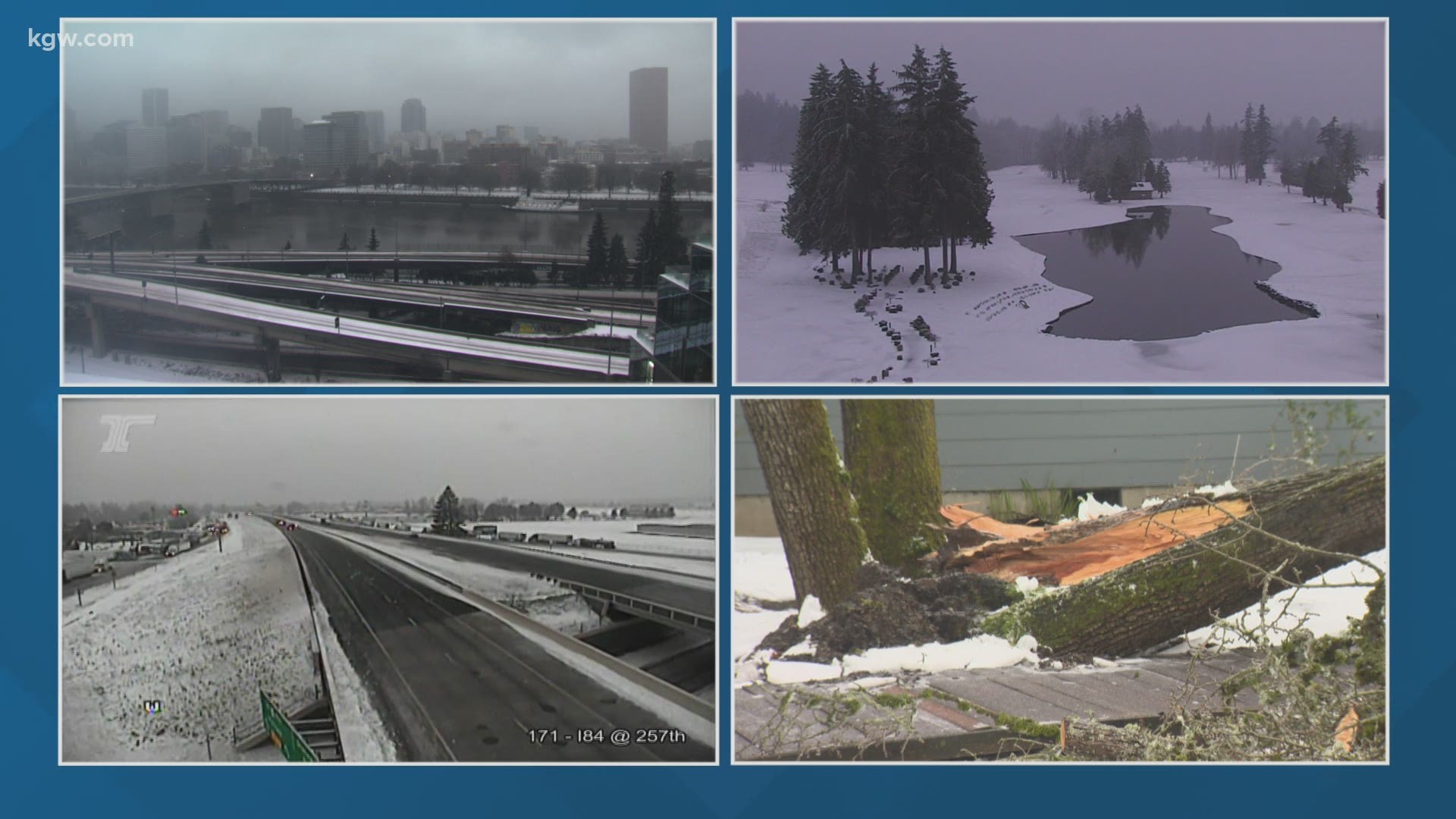 Your top stories during the severe winter weather that hit the Portland metro and surrounding areas on Valentine's Day, 2021.