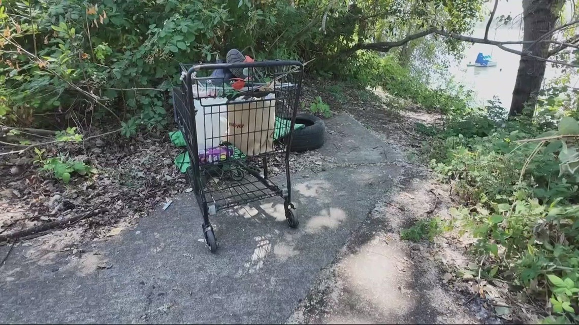 Ahead of Cathedral Park Jazz Festival, resident says he was attacked by dog at nearby homeless camp