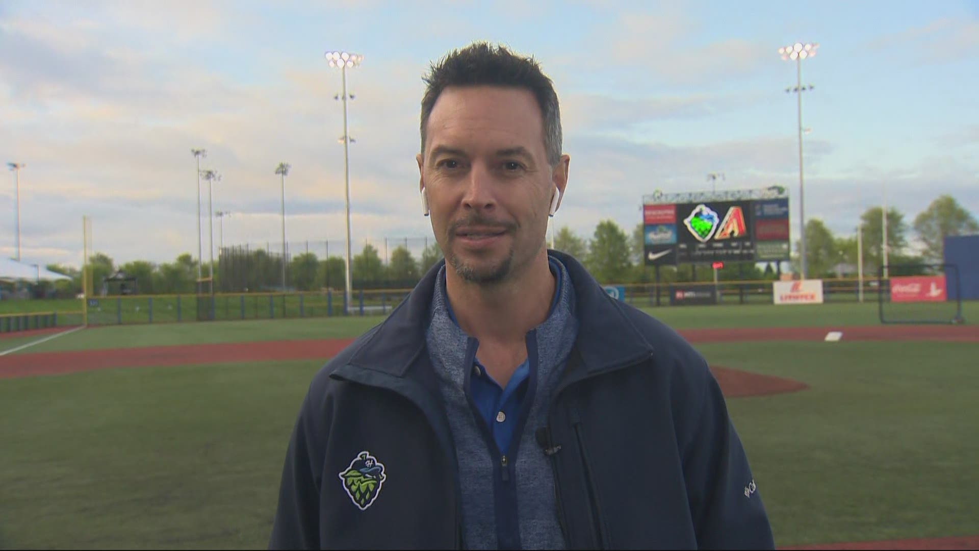 Hillsboro Hops general manager K.L. Wombacher spoke about the team's opener in front of fans and the impact if Washington County moves to extreme risk.