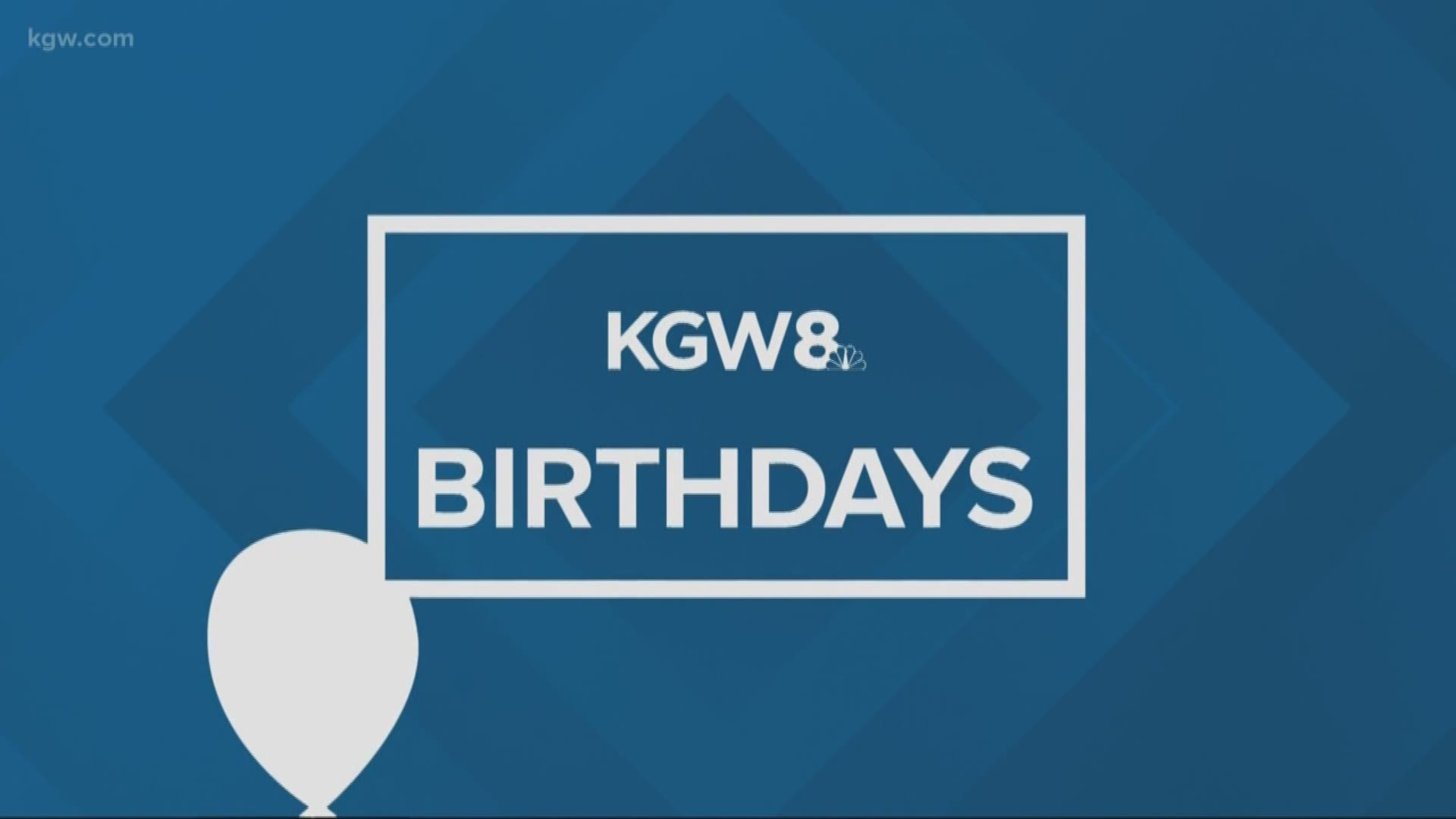 KGW viewer birthdays Nov. 9