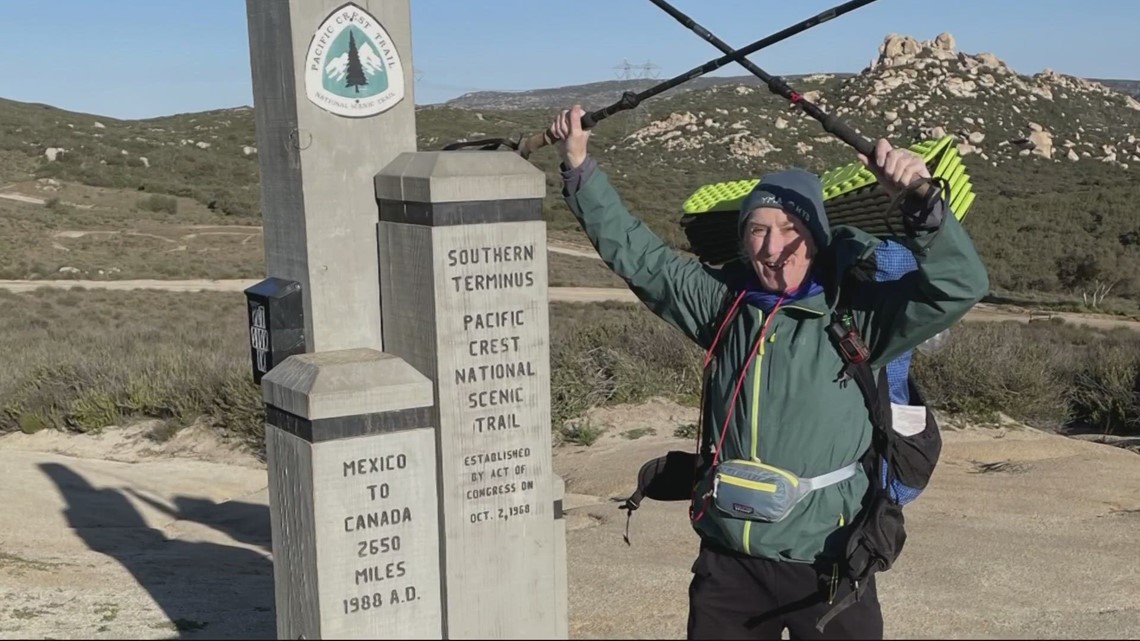 Vancouver man aims to hike entire Pacific Crest Trail