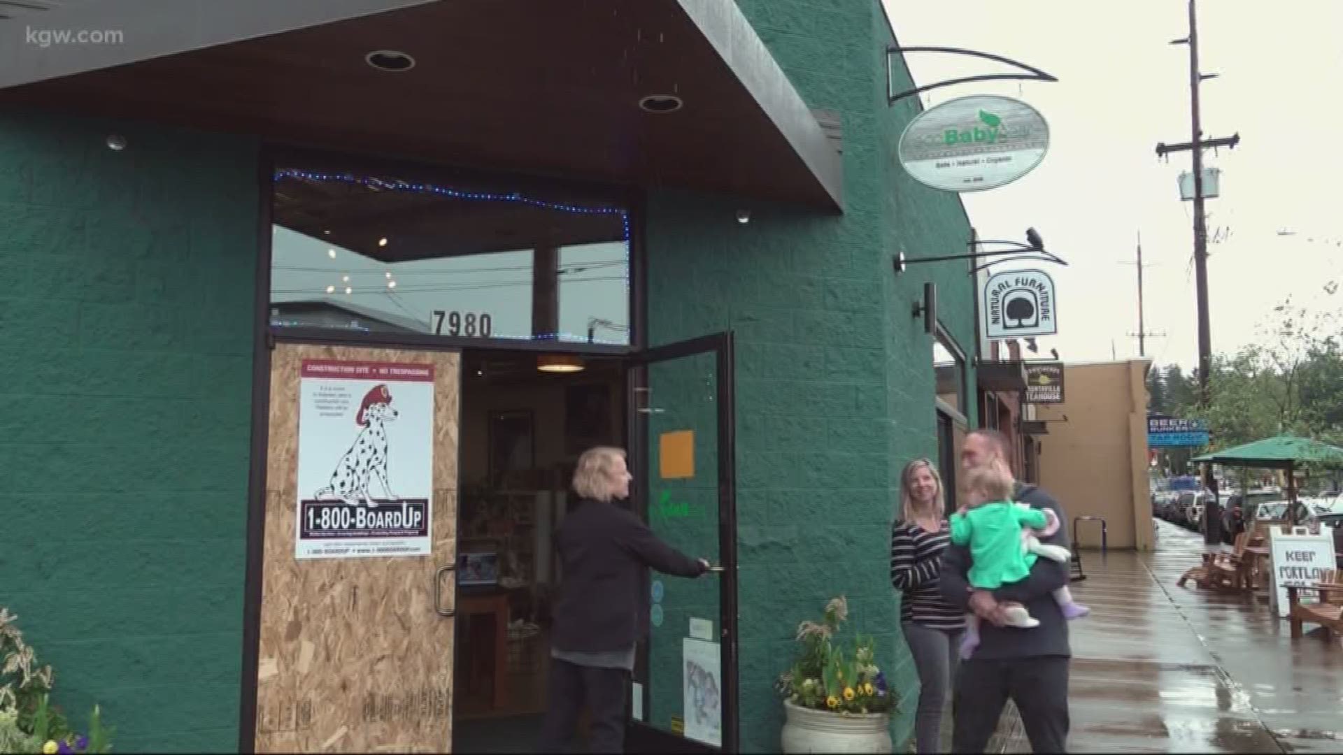 A SE Portland store is recovering from its second break-in in just two weeks. EcoBaby Gear was hit early Sunday morning and police are investigating.