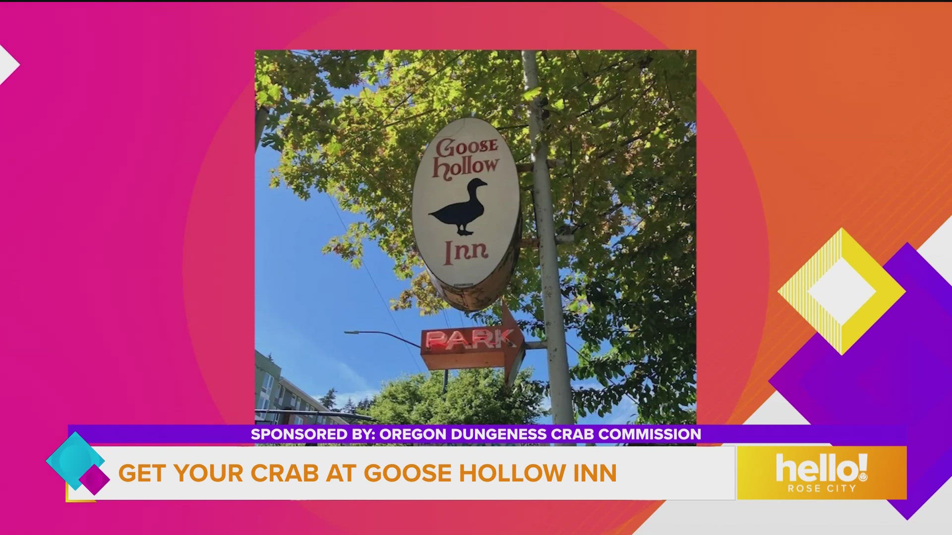 This segment is sponsored by the Oregon Dungeness Crab Commission 