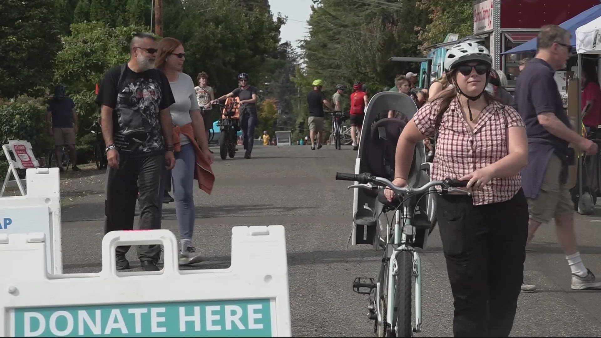 Sunday was the last Portland Sunday Parkways of the year where people of all ages got to enjoy over three miles of car-free roads.