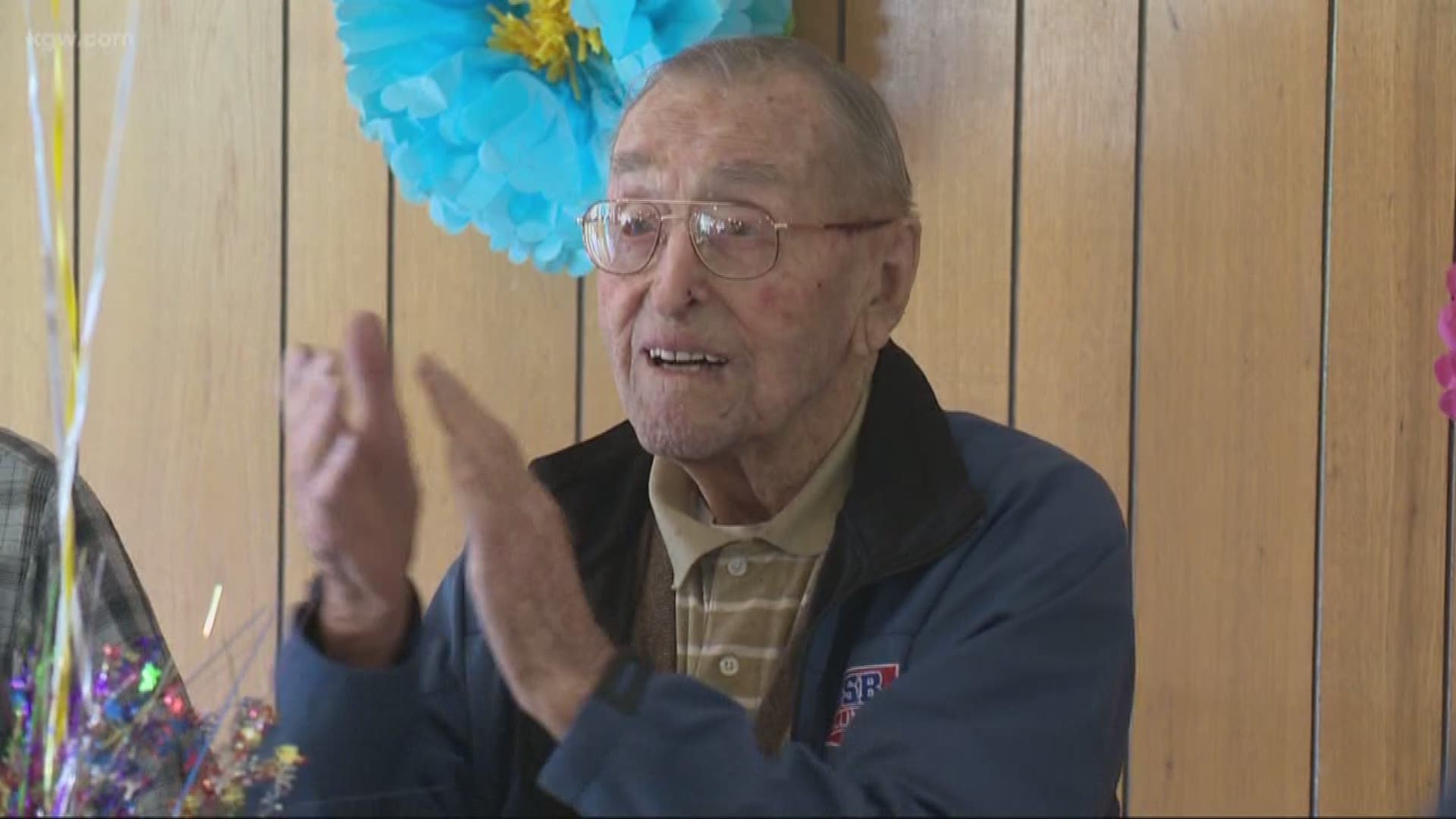 Curtis Tigard turns 109 years young!