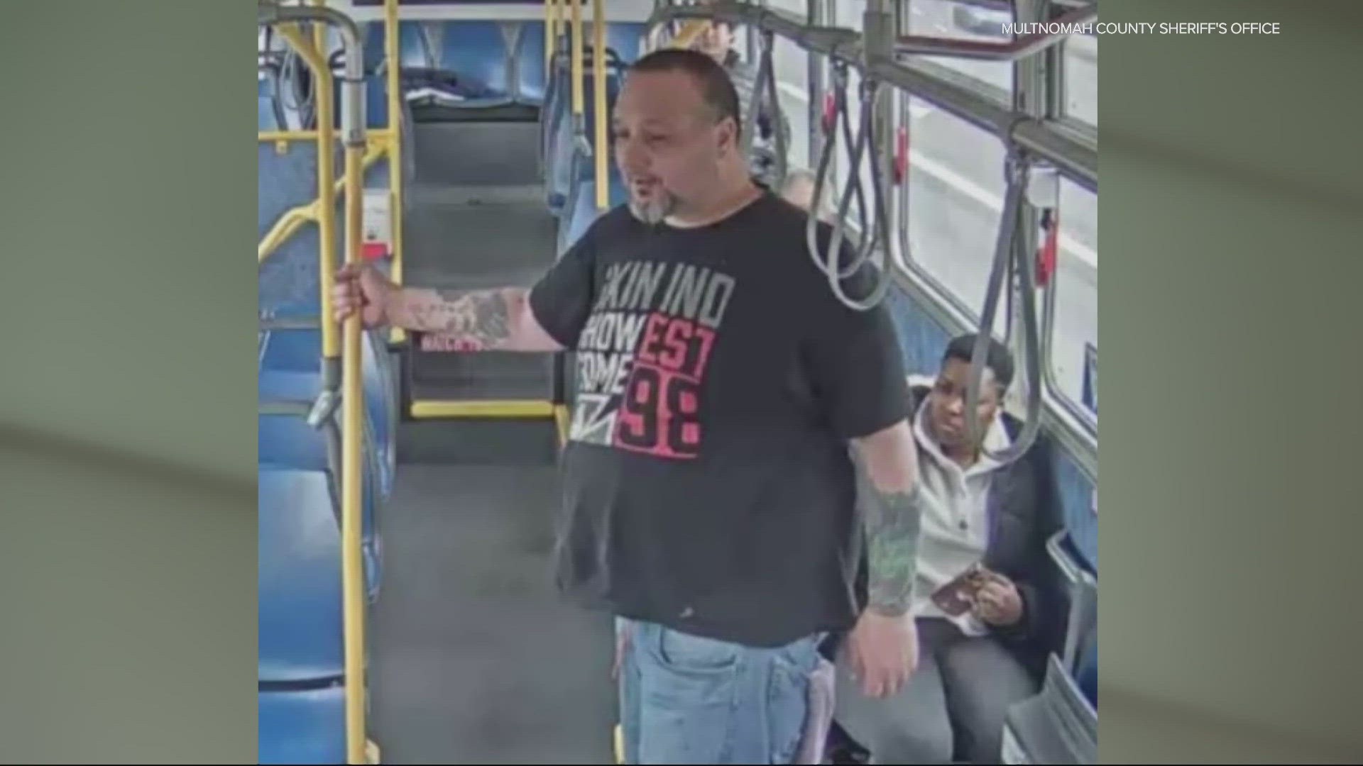 Oscar Ortiz said he was punched in the eyes, spat on his face and called a homophobic slur on a TriMet bus in Portland last month.