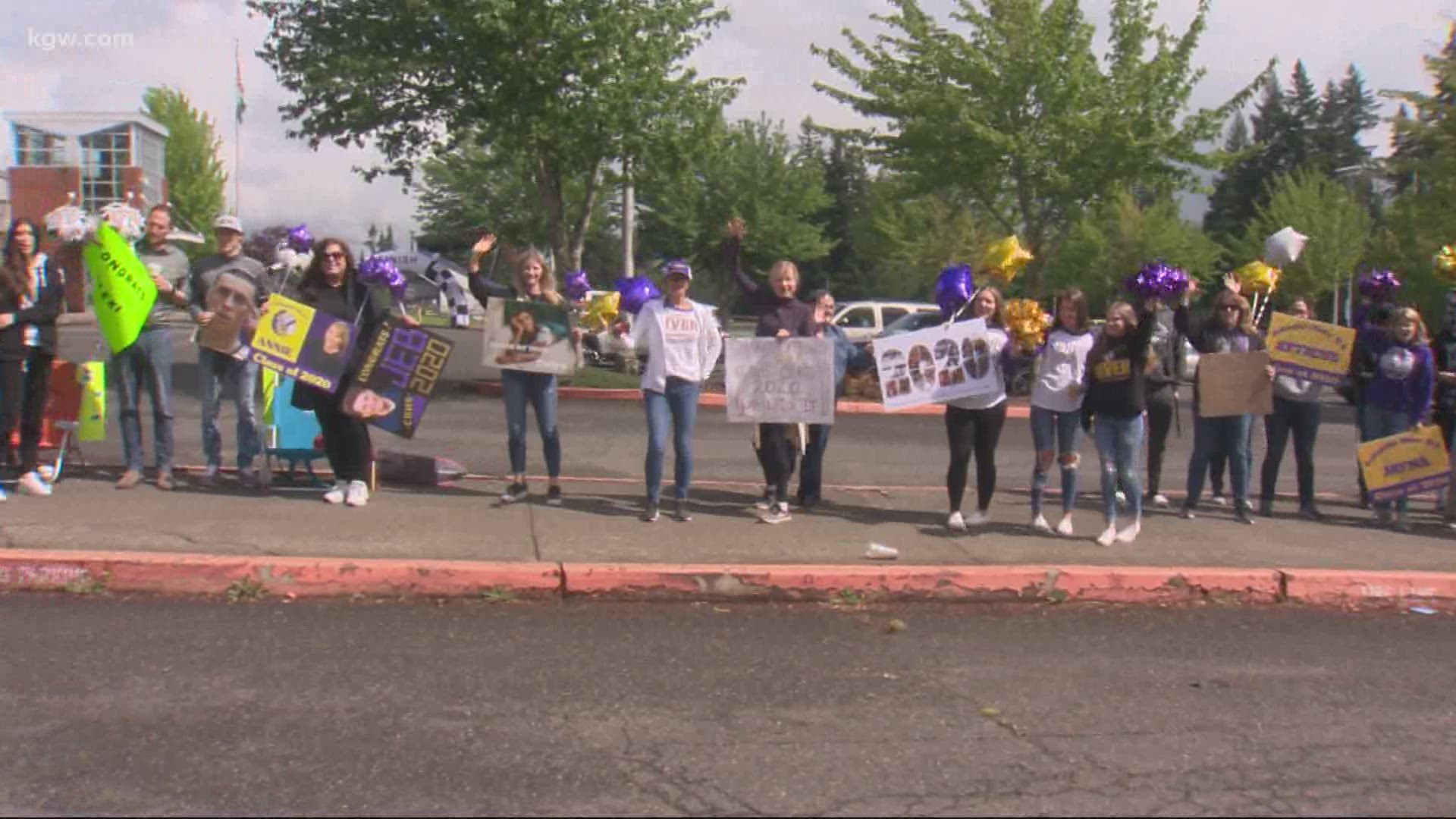 Nothing is normal for graduating high school seniors in the Class of 2020.  So Columbia River High School made picking up caps and gowns special.