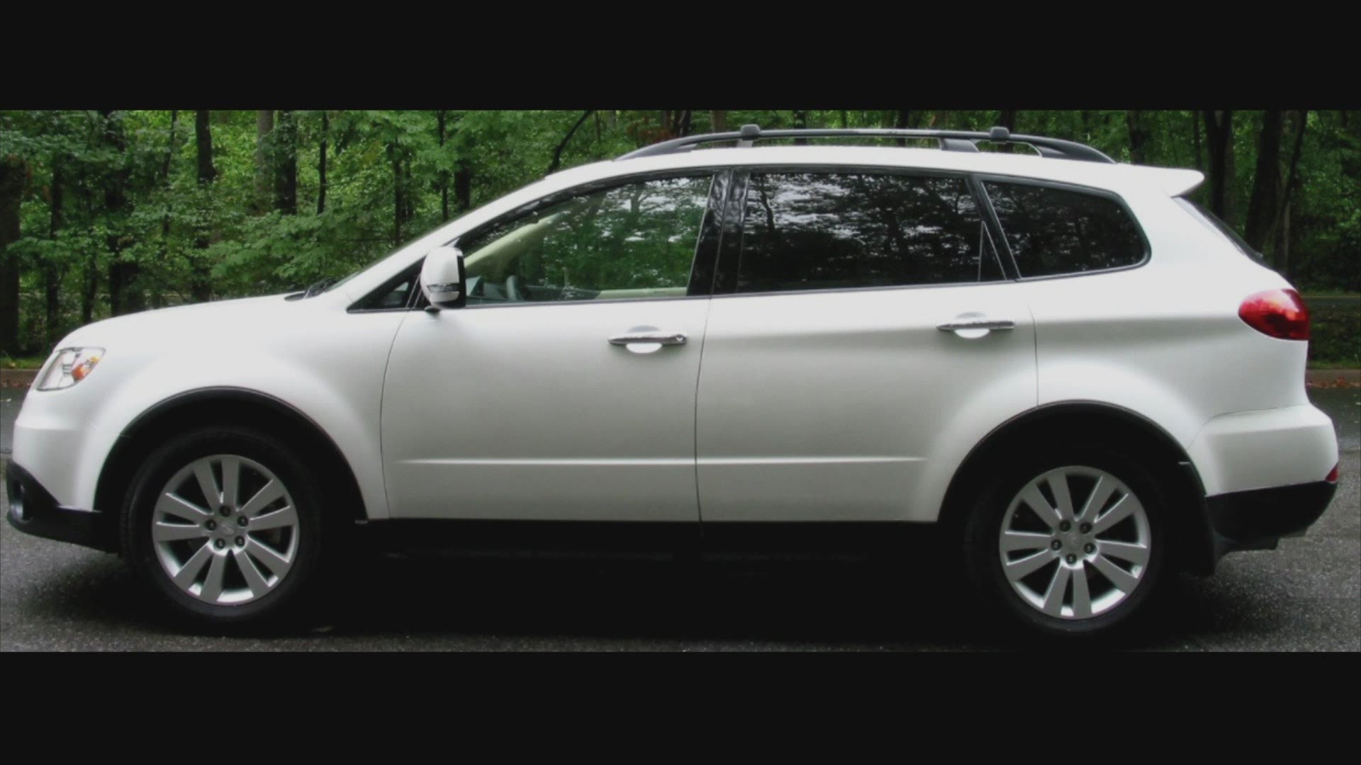 Police believe the cyclist was hit from behind by a white Subaru Tribeca that may have front passenger damage.