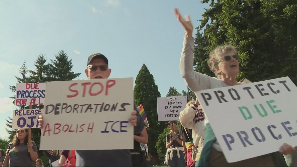 Protests Erupt in Vancouver, Portland Over ICE Arrest of Transgender Asylum Seeker
