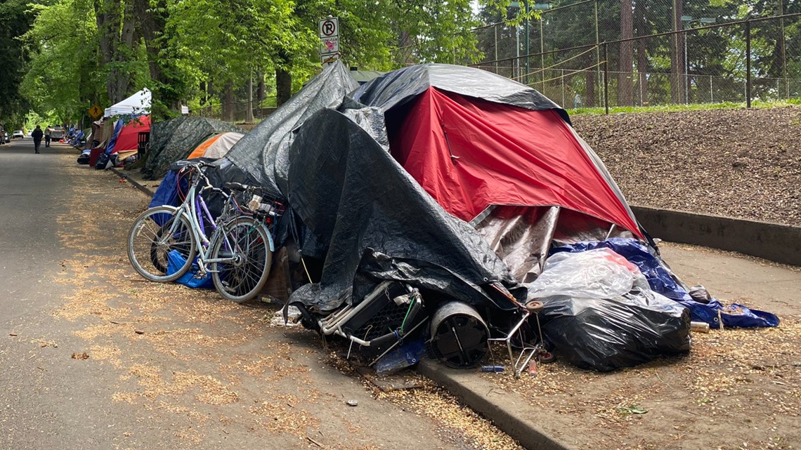 Homeless camp, activists remain at Laurelhurst Park, six months after city vowed to clear it - Vimarsana News