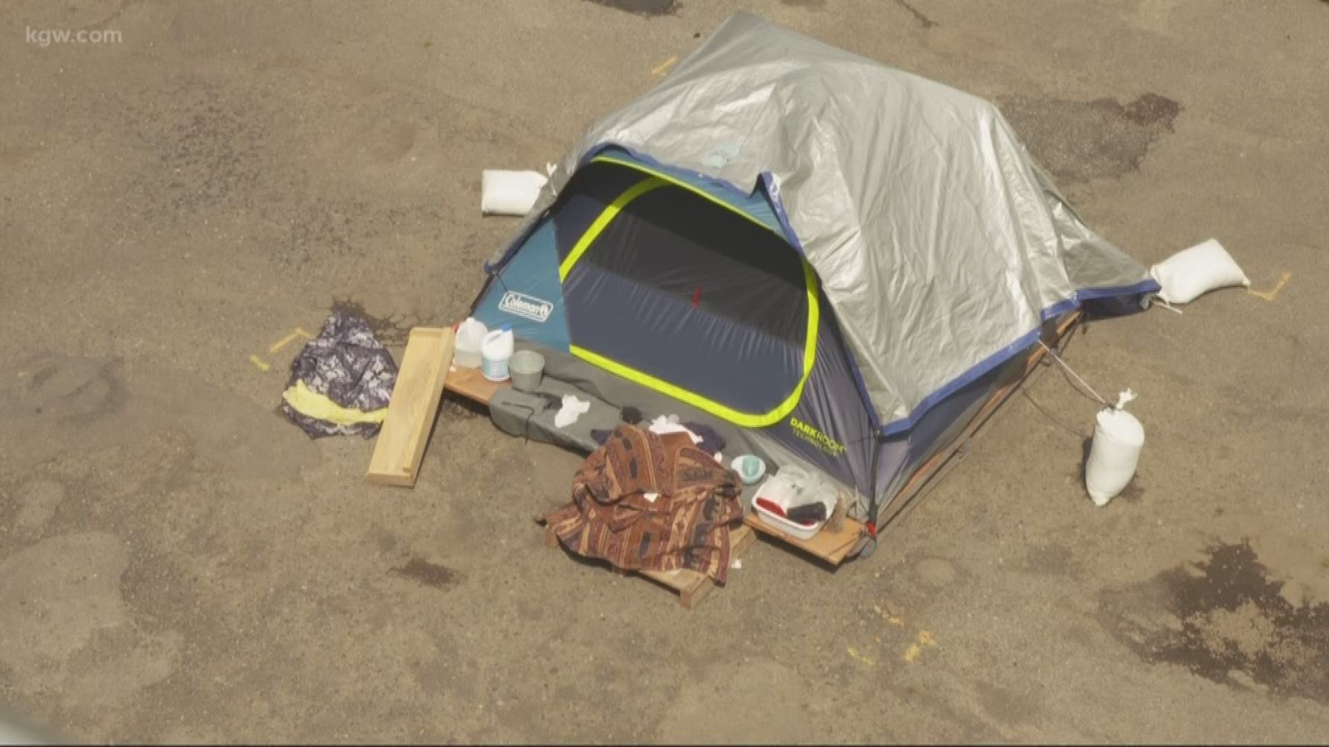 A low number of homeless people have tested positive for COVID-19 in the Portland area. Maggie Vespa reports.