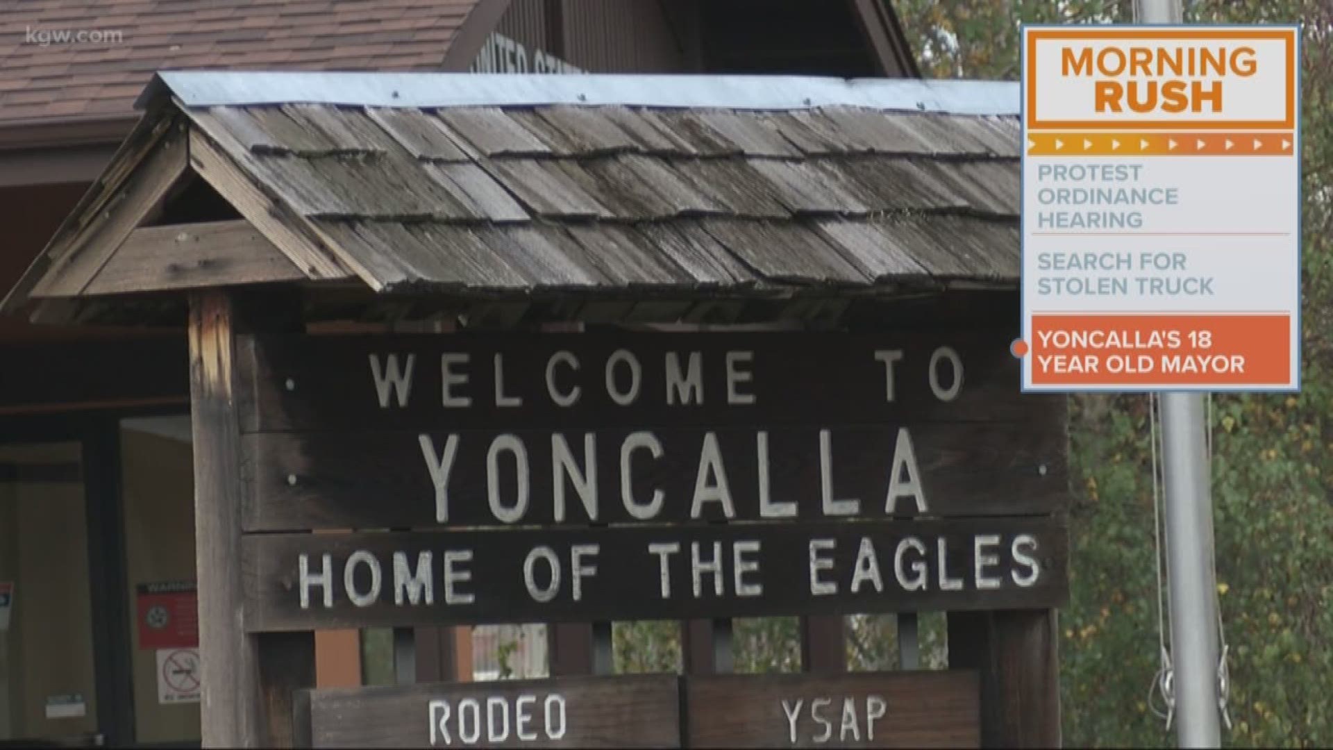 Yoncalla elects 18-year-old as mayor