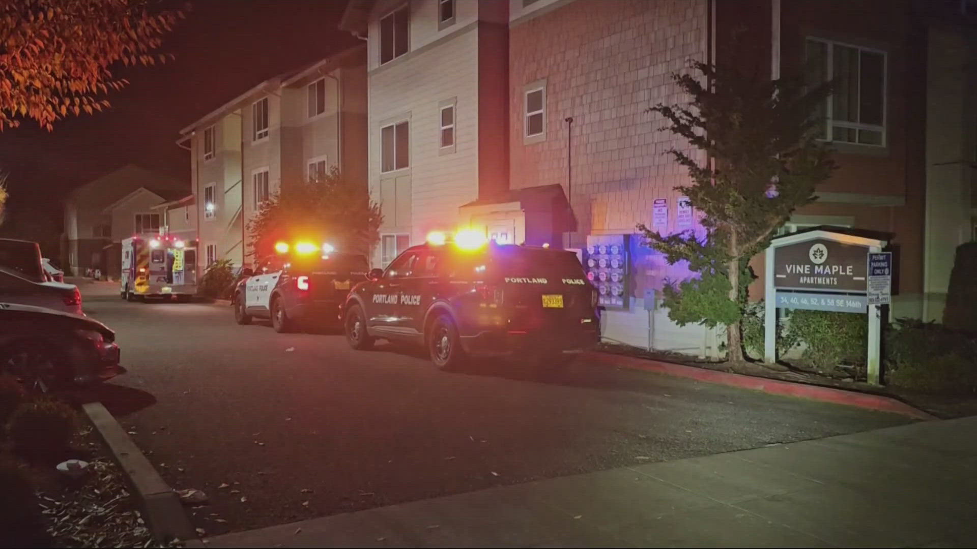 Police responded to a reported shooting inside an apartment along Northeast 146th Avenue. They found a woman dead and a man with non-life threatening injuries.