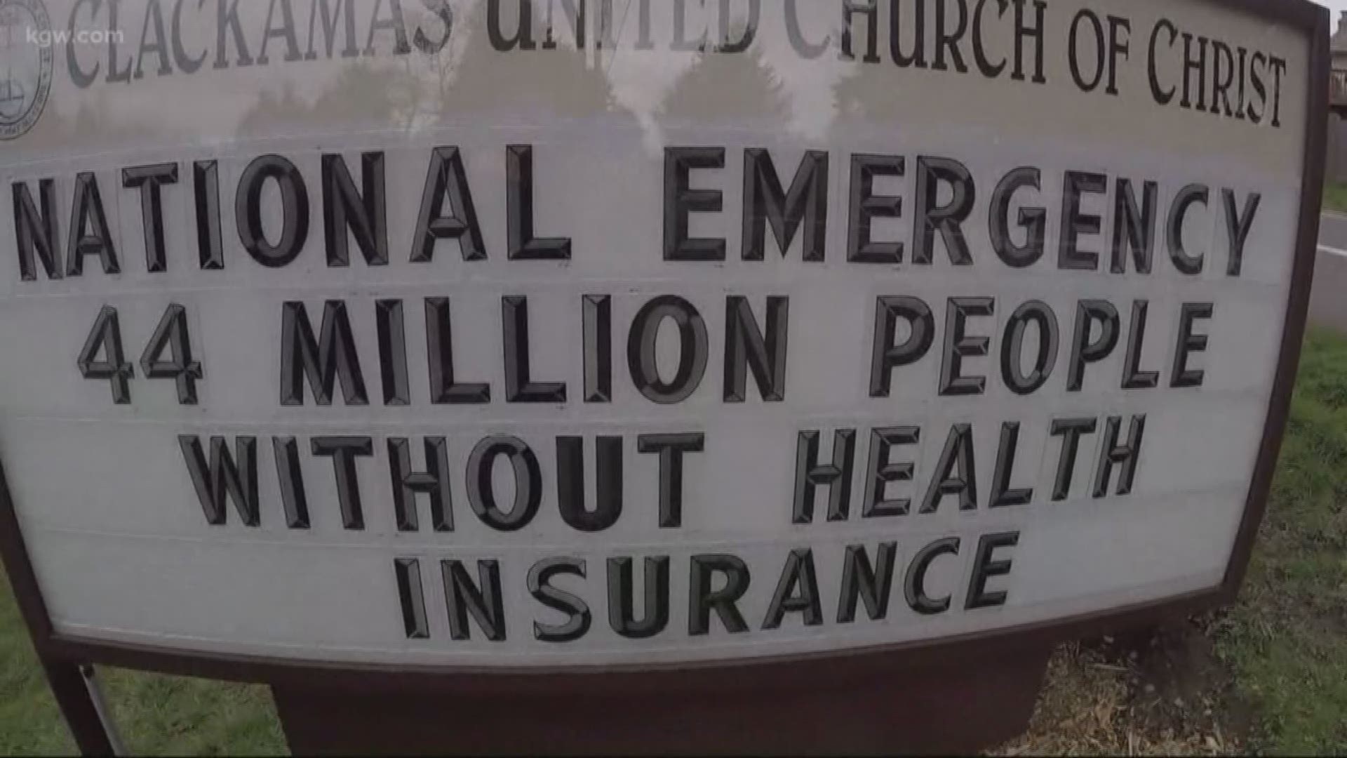 Church sign posted on Facebook gets political