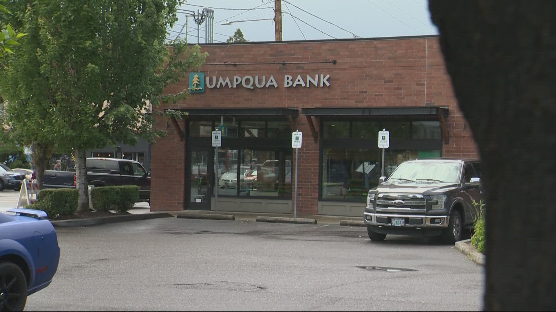 Portland-based Umpqua Bank, which recently merged with Columbia Bank, said it's found no indication that customer data has been compromised.