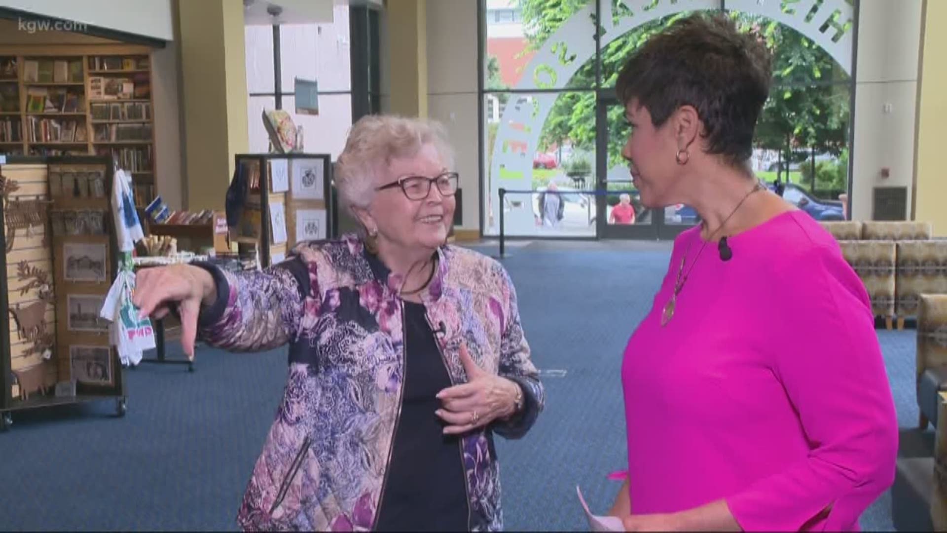 KGW Sunrise anchor interviews former Oregon Governor Barbara Roberts, now 82, who opens up about her personal life.