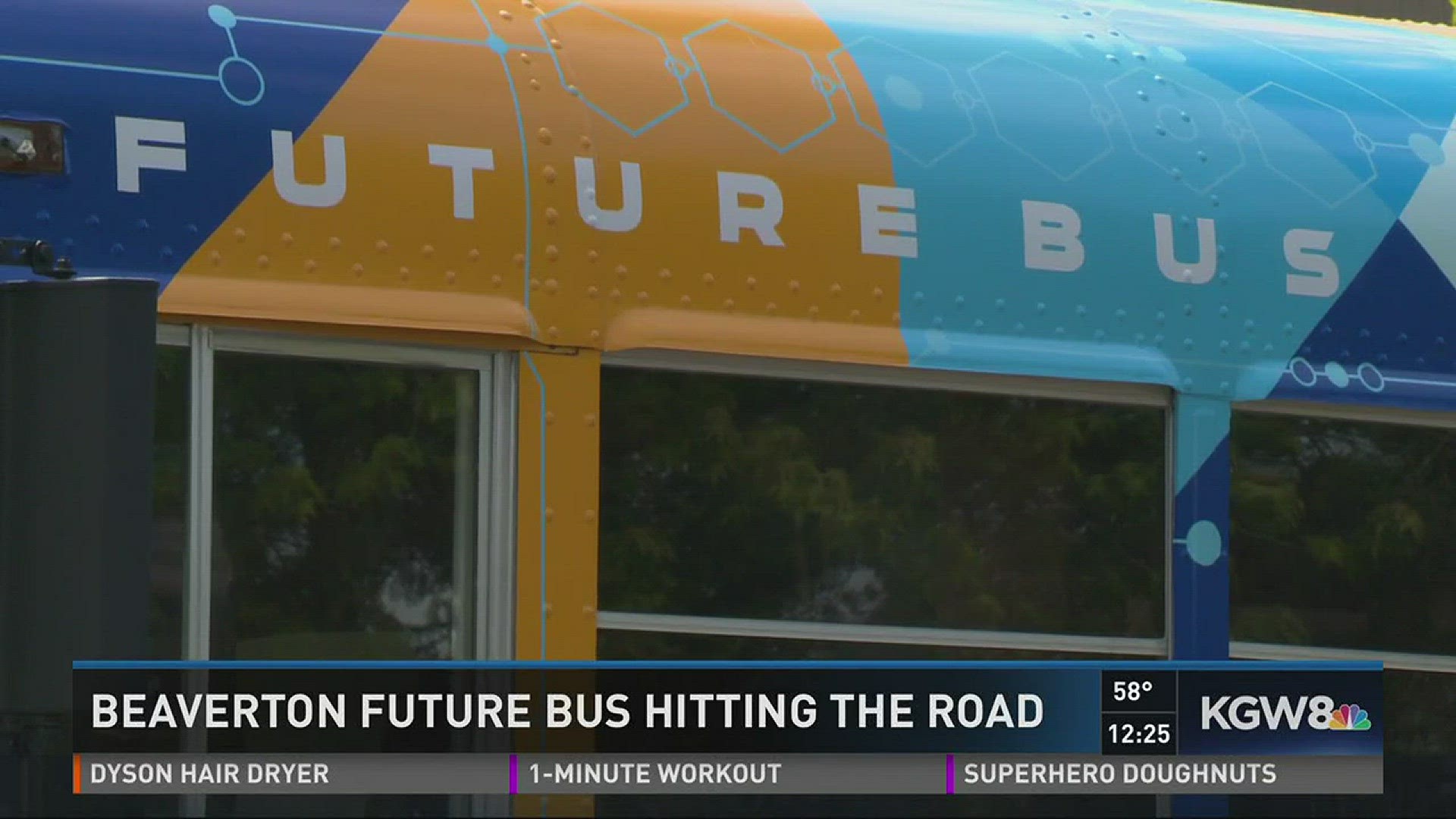Beaverton Future Bus hits the road