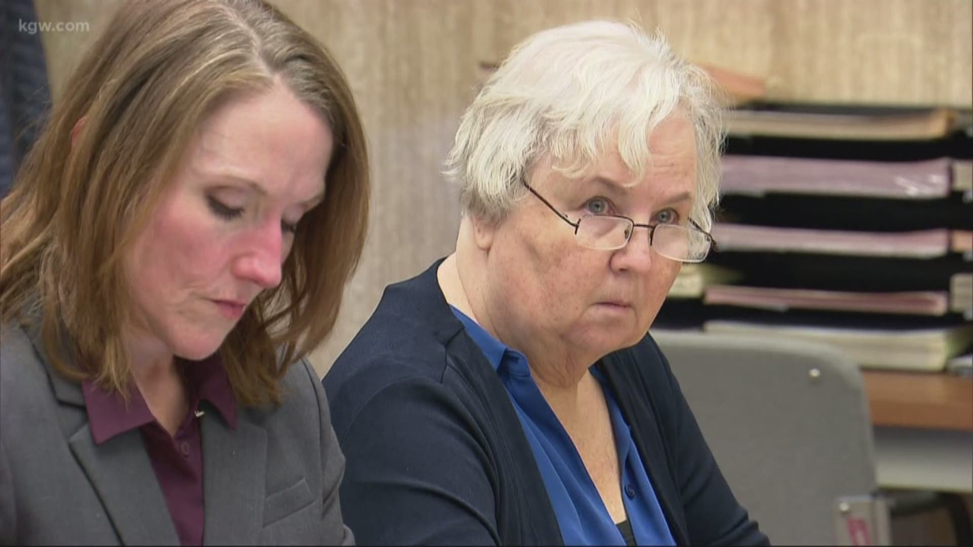 The Multnomah County District Attorney's Office said Nancy Brophy may be committing crimes while in jail. The accusation came during a hearing over whether Brophy's jail visitors log should be made public.