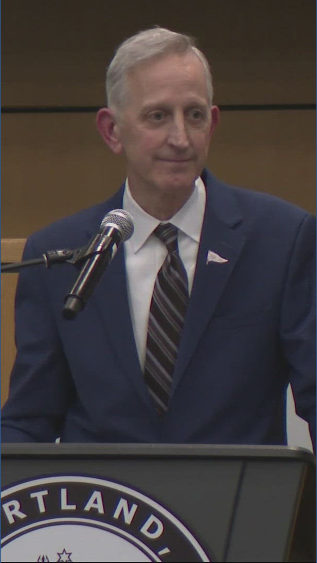Portland mayor touts progress in his second State of the City address ...