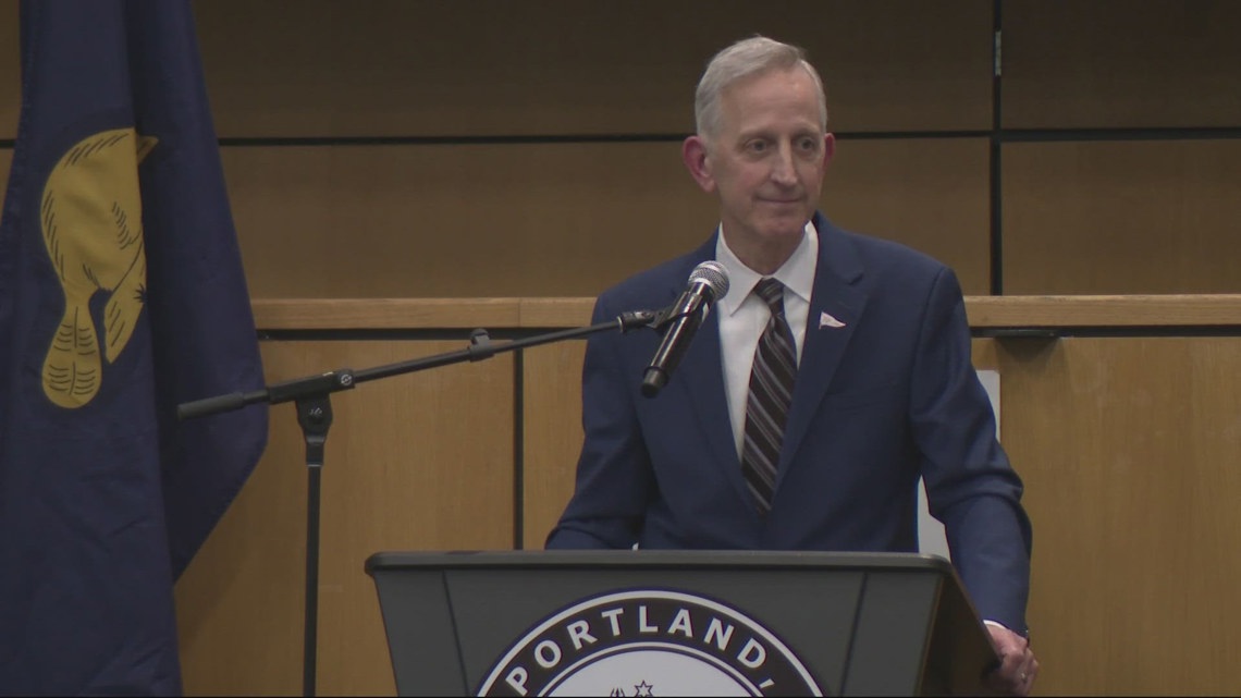 Portland mayor touts progress in his second State of the City address ...