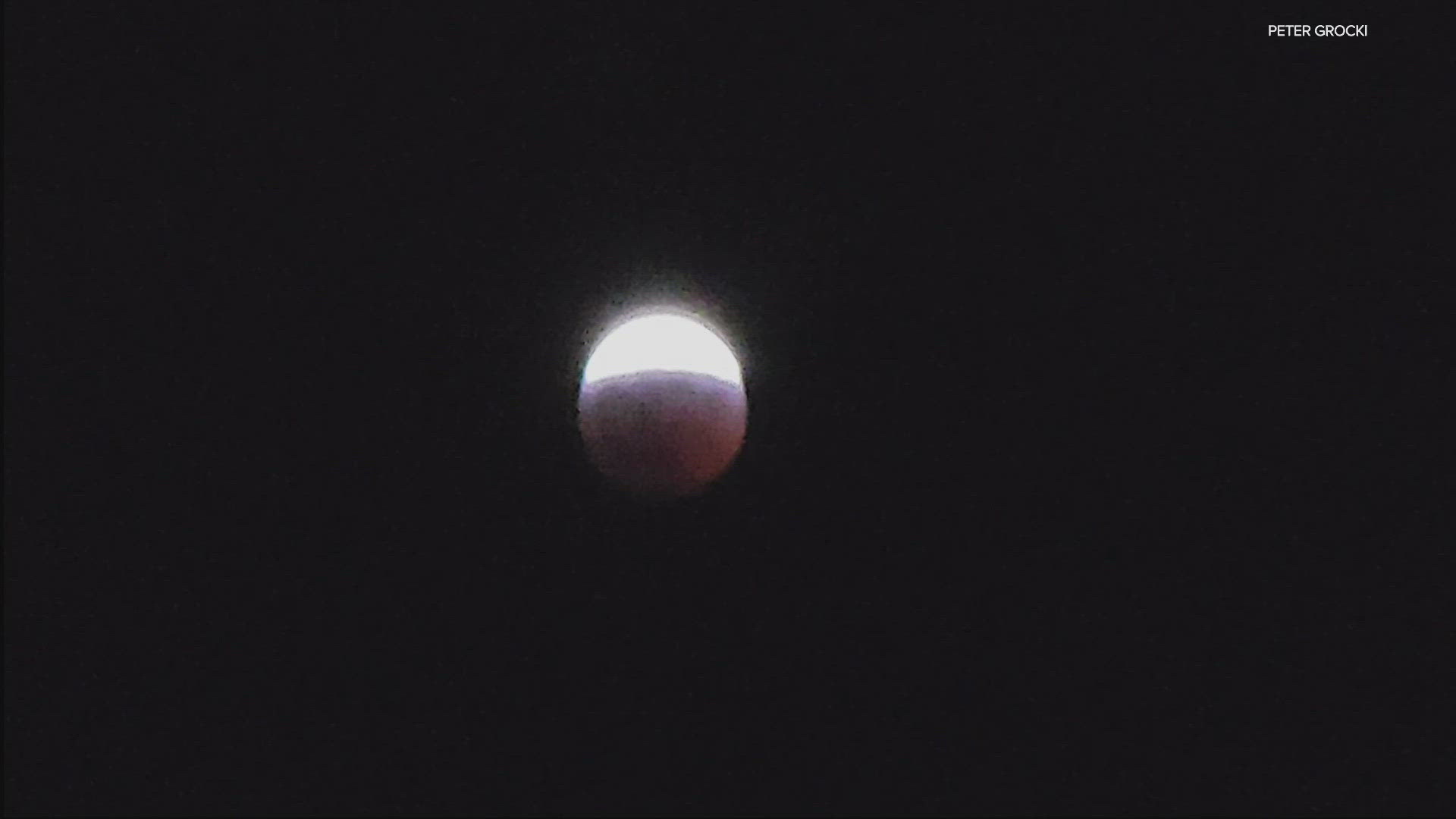 A couple of KGW viewers captured different phases of the total lunar eclipse.