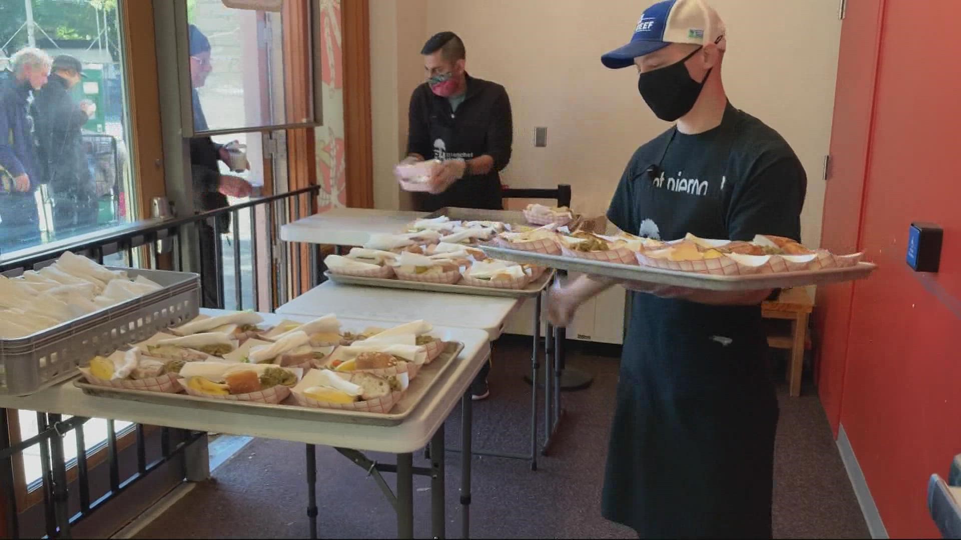 Portland nonprofit Blanchet house has been helping people in need with food, clothing and shelter for the past 70 years.