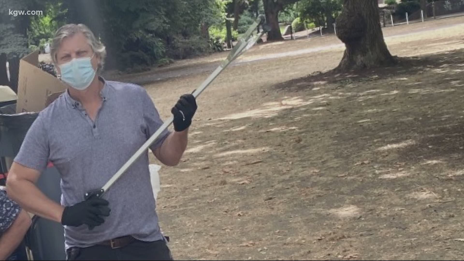 Three brothers have taken it upon themselves to clean up some of Portland's parks.