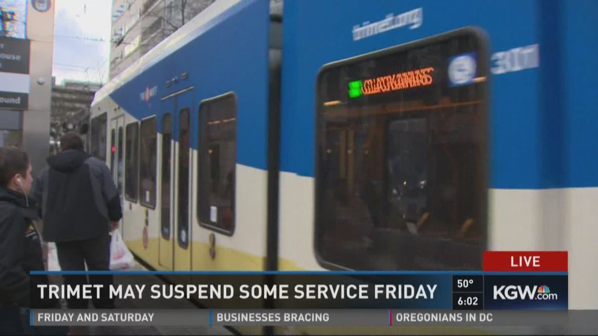 TriMet may suspend service during Friday protests